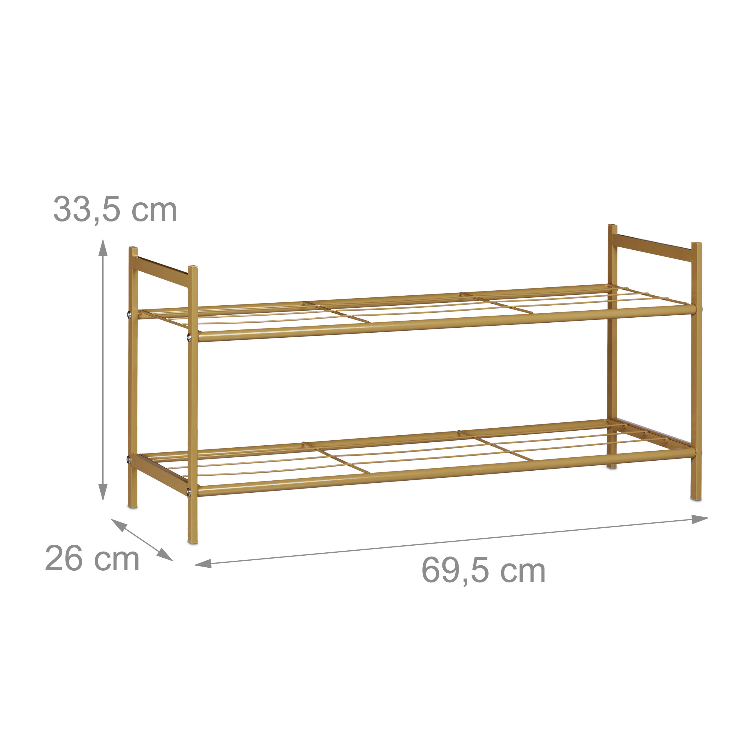 Schuhregal Metall, Schuhaufbewahrung Schuhablage Schuhständer