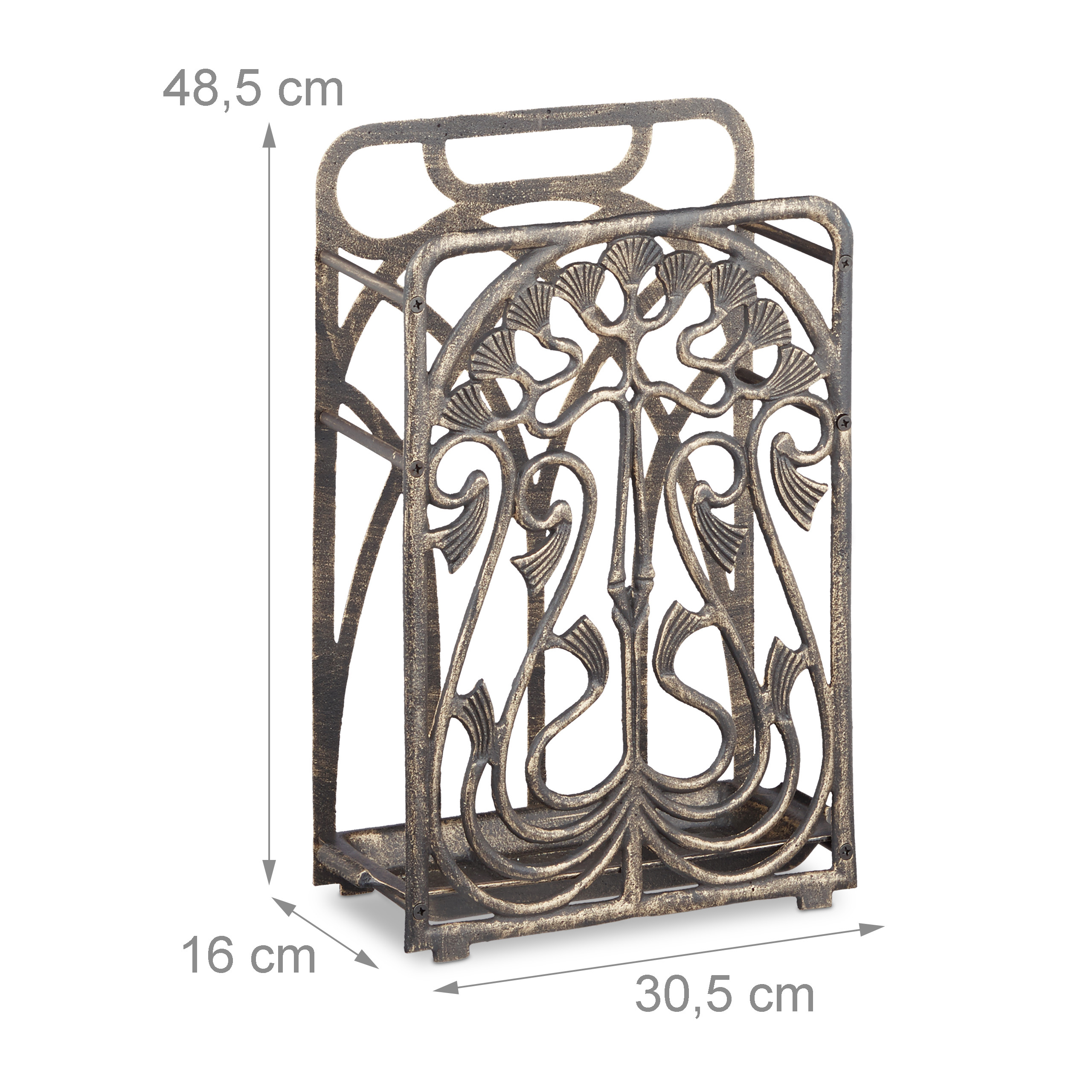 Soporte de sombrilla hierro fundido lluvia soporte de sombrilla