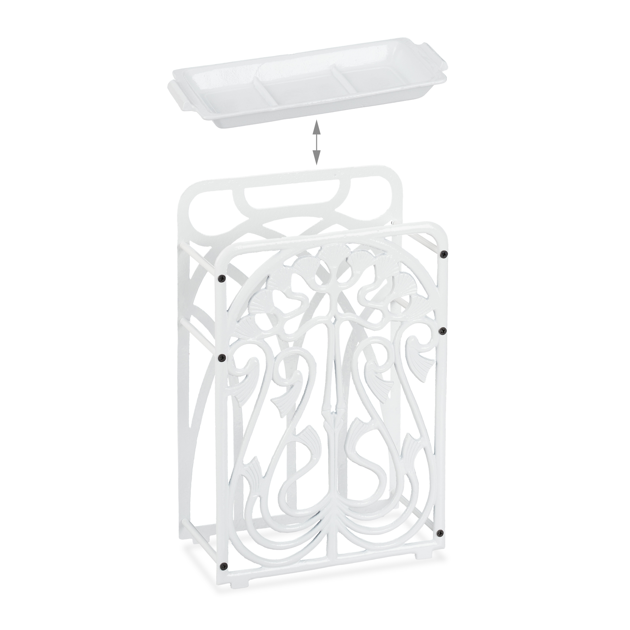 Soporte de sombrilla hierro fundido lluvia soporte de sombrilla