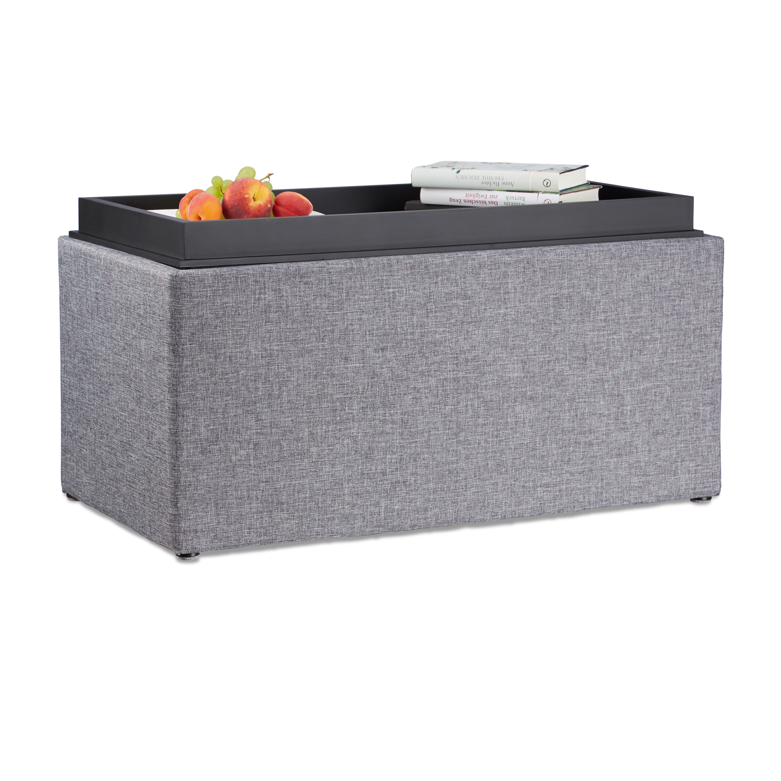 Sitztruhe mit Stauraum Schuhtruhe Sitzhocker Aufbewahrungsbox Sitzbank