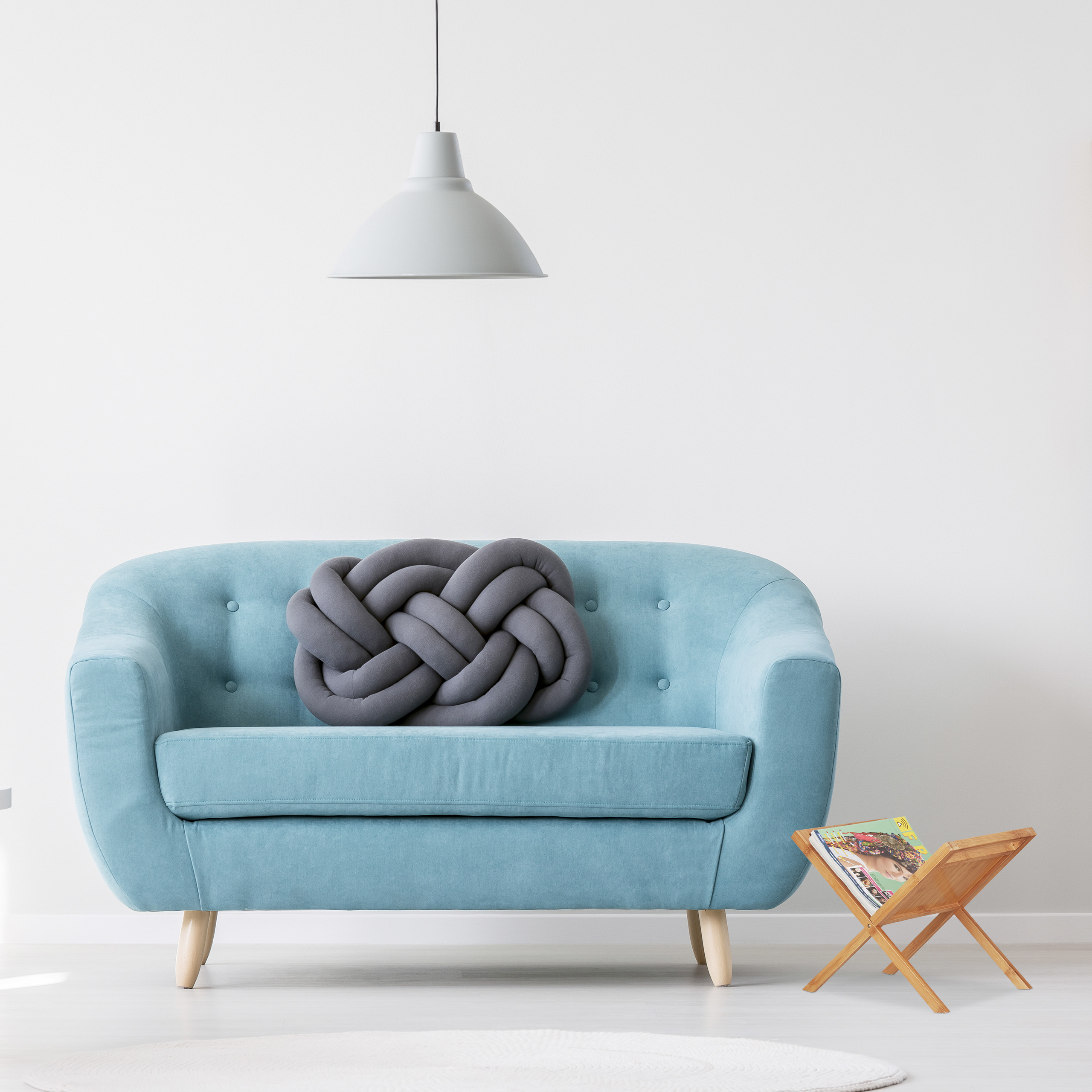 Zeitungsablage Bambus Magazinhalter Zeitschriftensammler