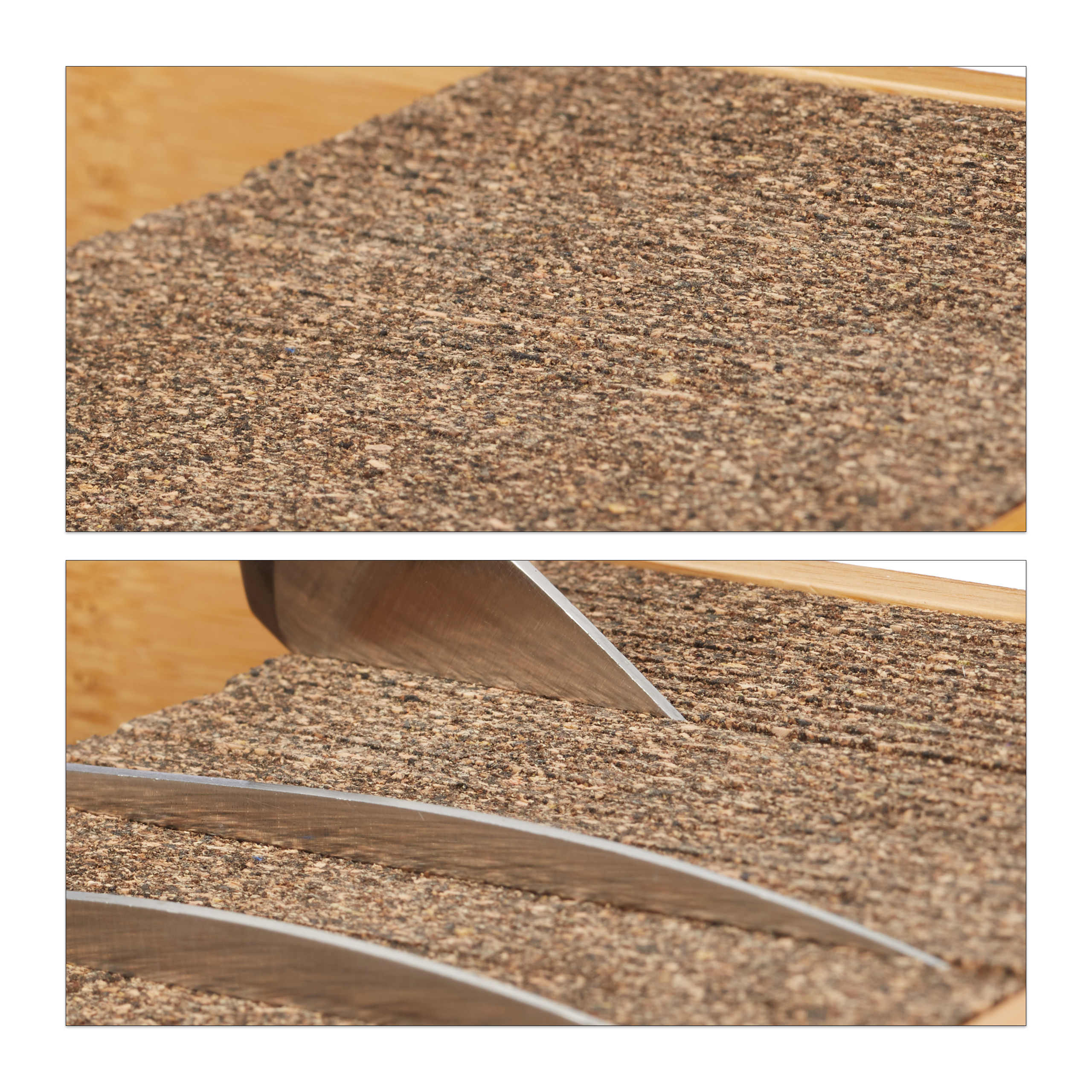 Messerhalter Holz Messerblock Schubladeneinsatz ausziehbar