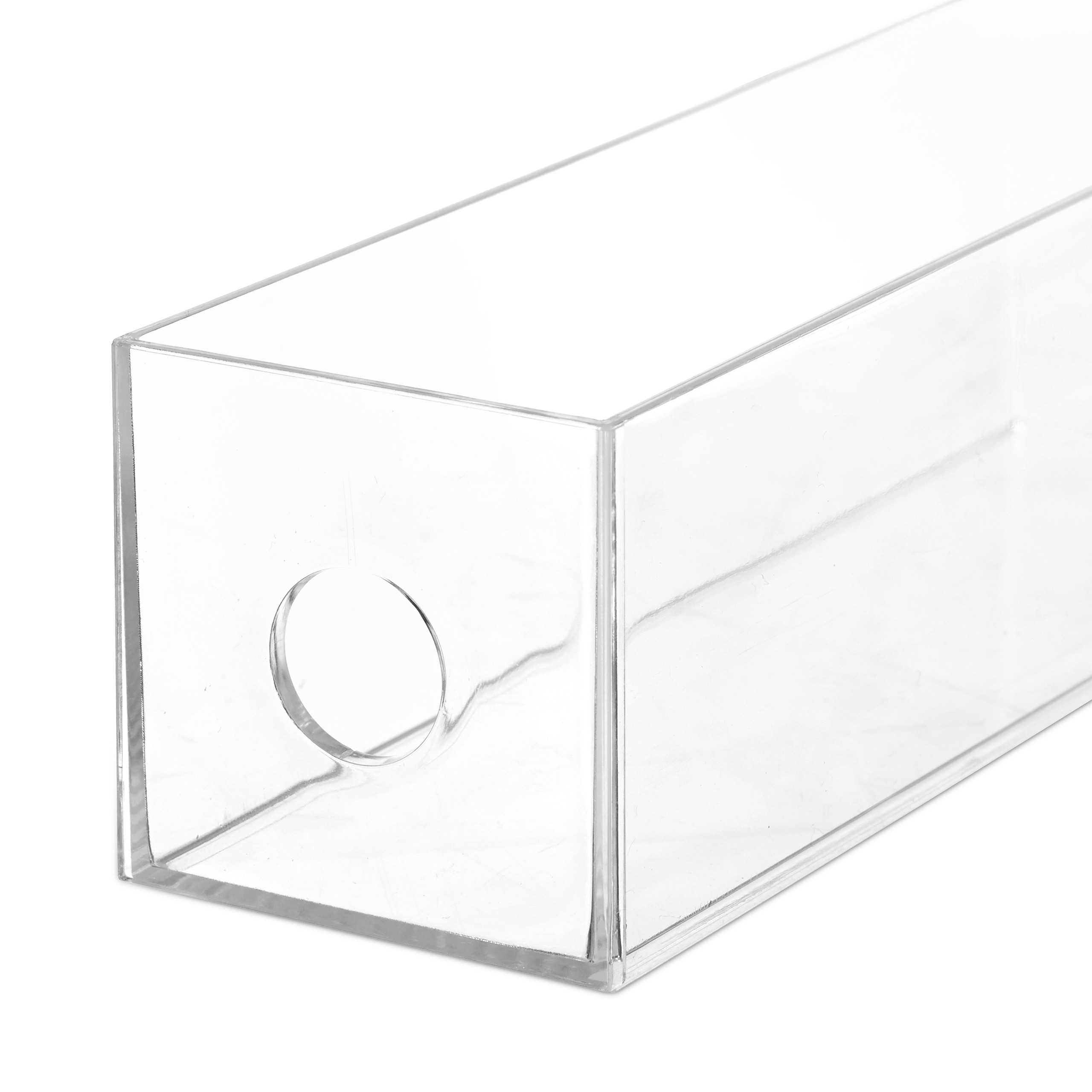 Make Up Organizer Acryl Sortierbox 4 Fächer Aufbewahrungsbox