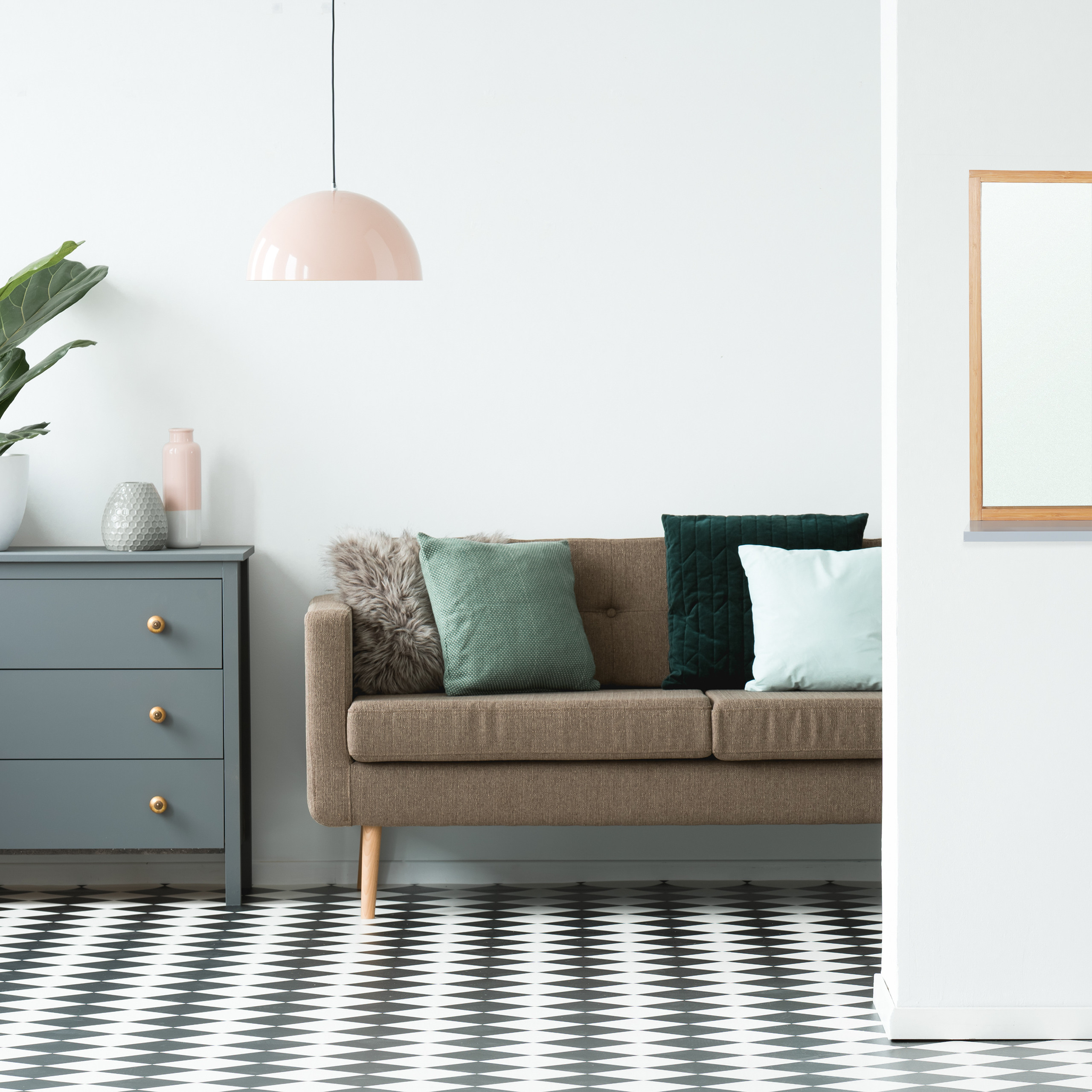 Wandspiegel Badspiegel mit Ablage Flurspiegel Spiegel Bambus