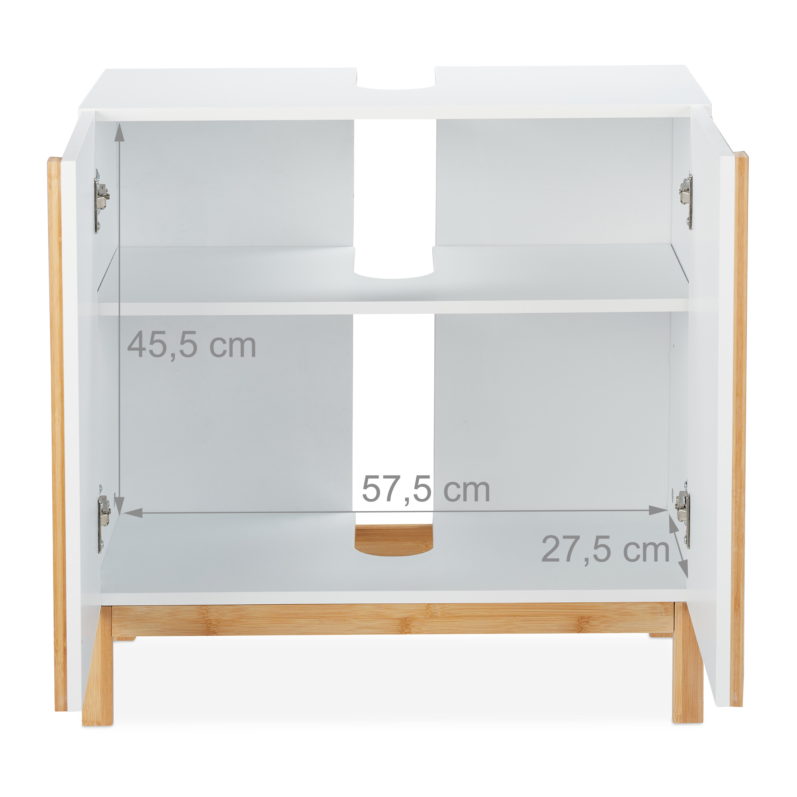 Wash Basin Cabinet White Bathroom Cabinet Sink Basin Cabinet 60 cm | eBay