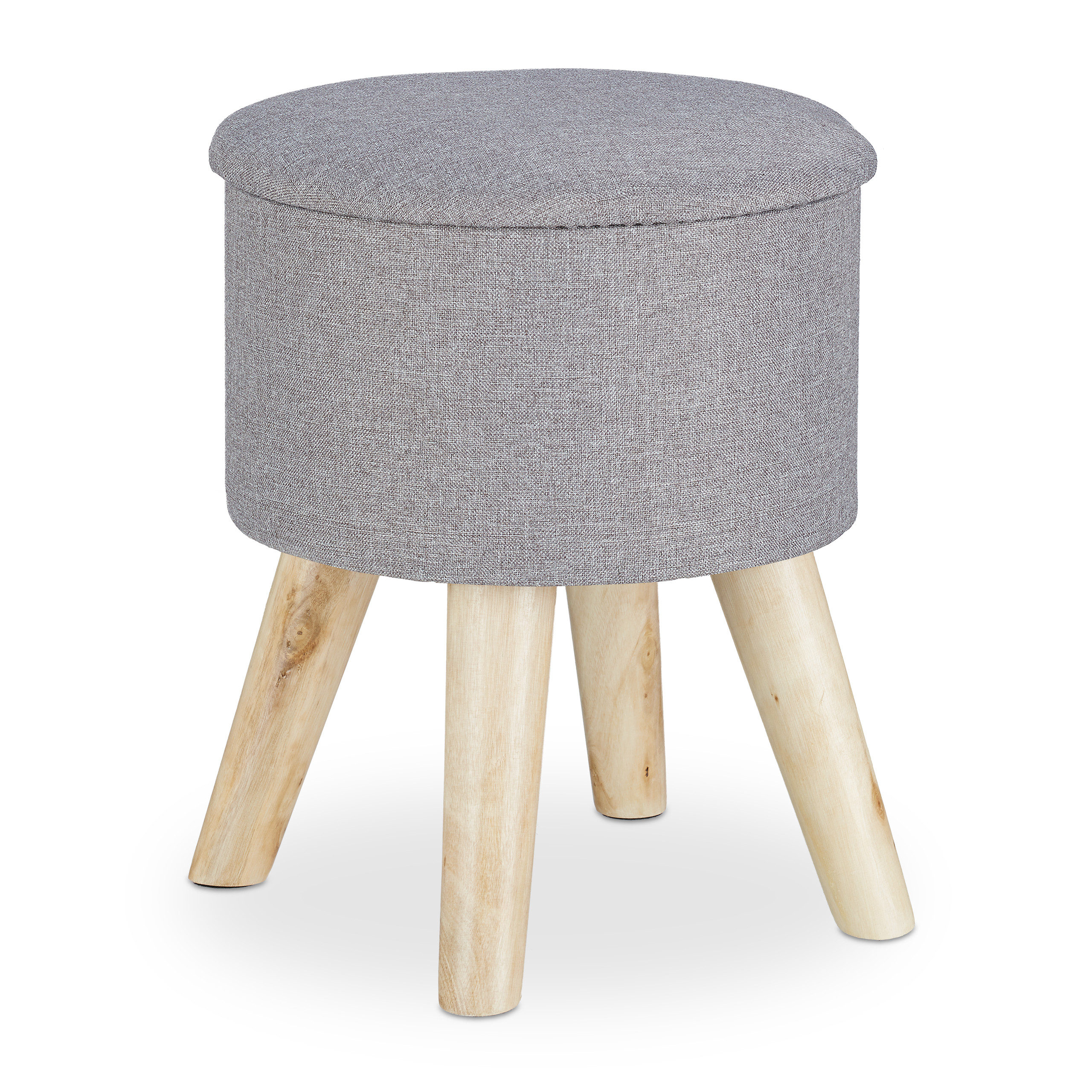 Hocker mit Stauraum Aufbewahrungshocker Mini Hocker Vierbeinhocker