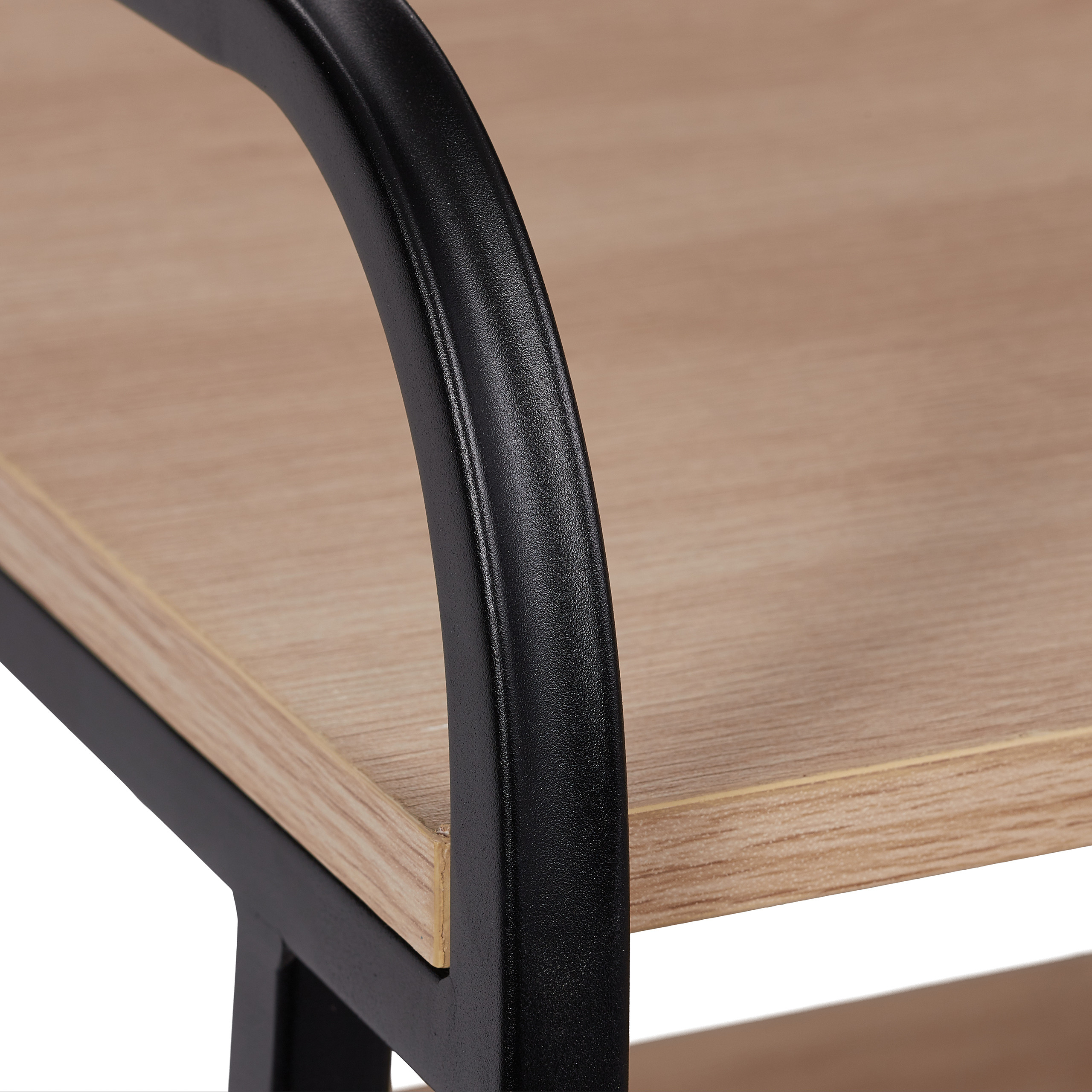 Couchtisch 2 Ablagen Sofatisch Wohnzimmertisch Beistelltisch Sofa