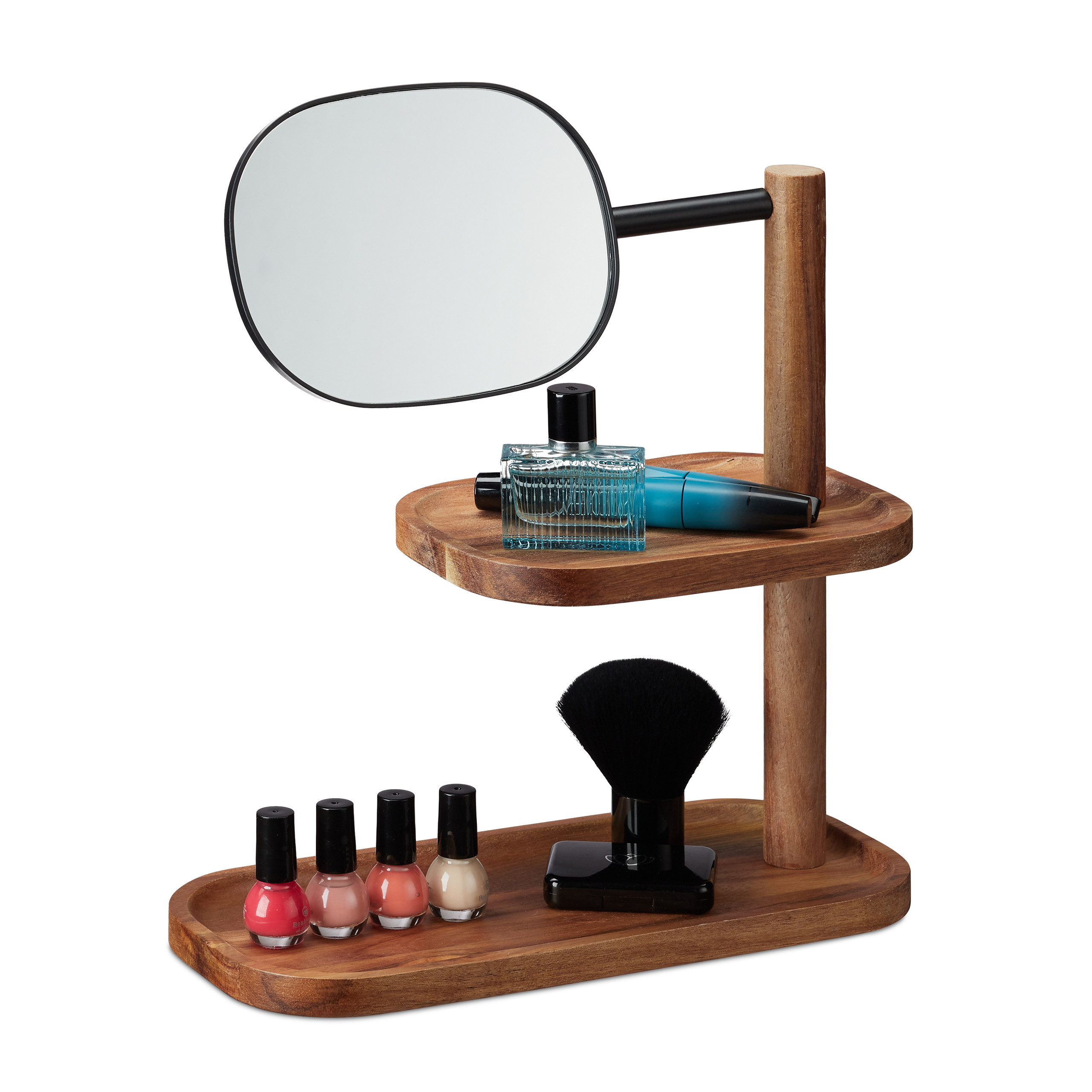 Kosmetikspiegel Ablagen Schminkspiegel Schmuckständer Tischspiegel