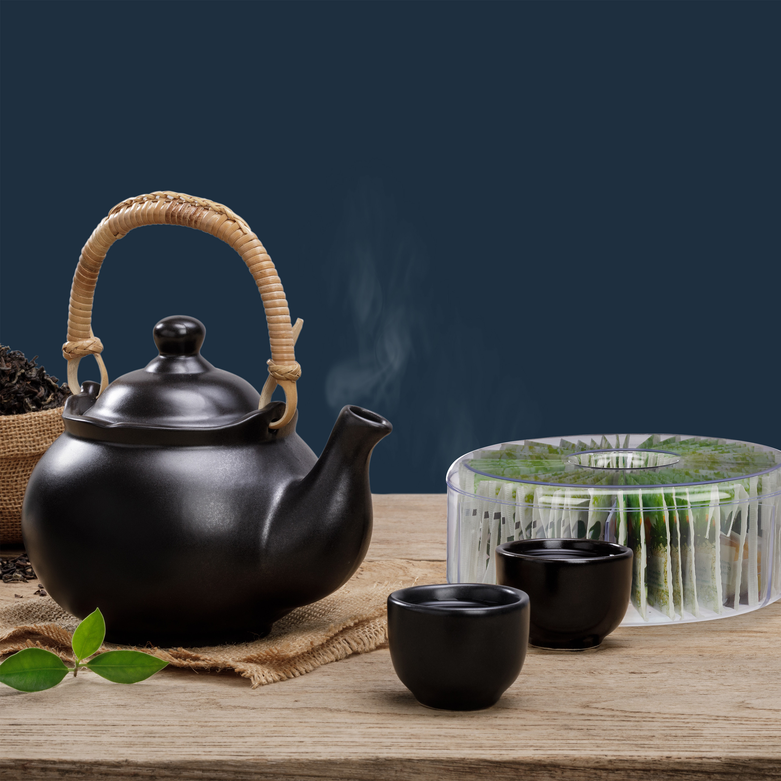 Teebox Teebeutelbox Teespender Teeregal teabag box Teedose Teeorganizer