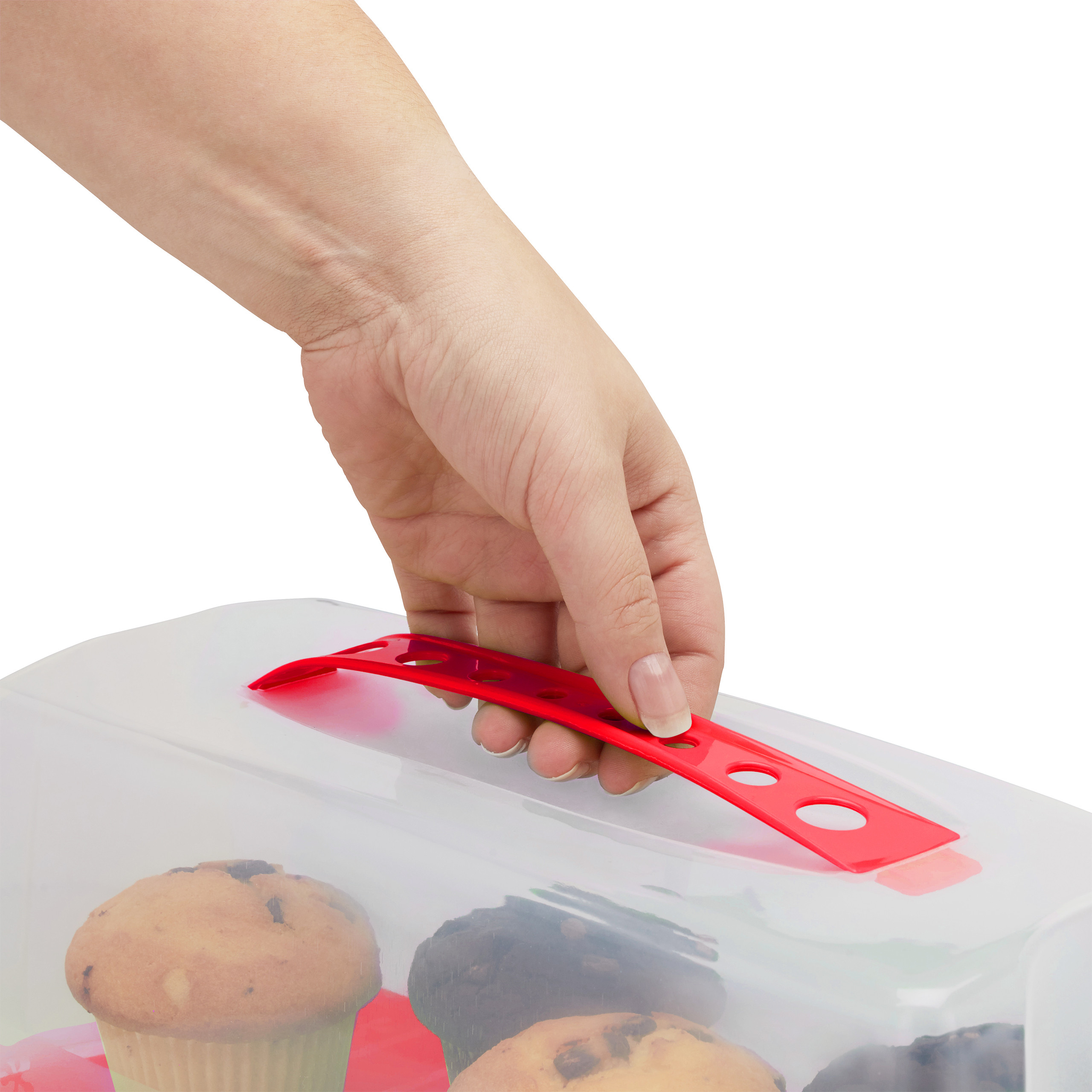 Kuchenbox eckig Kastenkuchen Transportbox Kuchentragebox Kuchenbutler