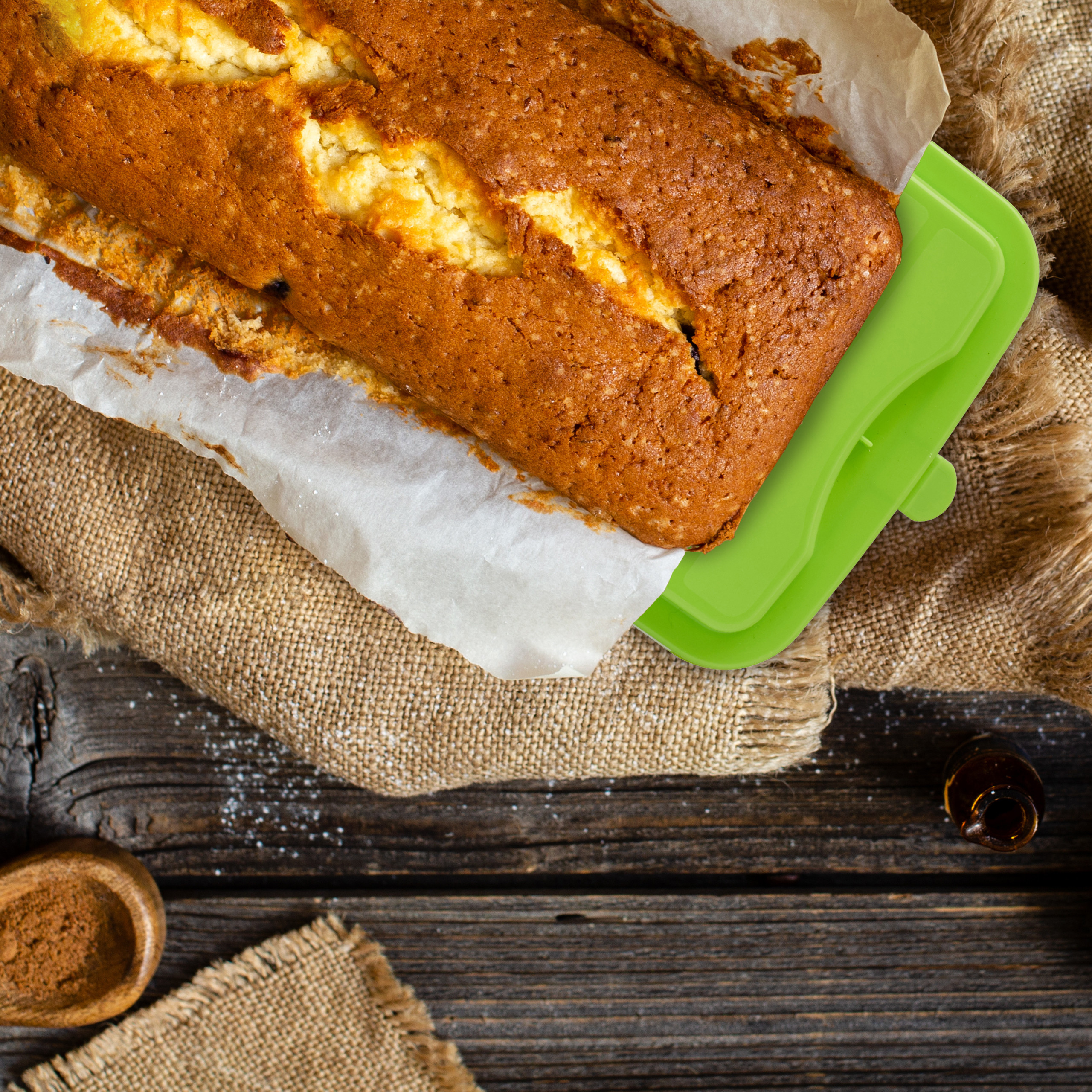 Kuchenbox eckig Kastenkuchen Transportbox Kuchentragebox Kuchenbutler