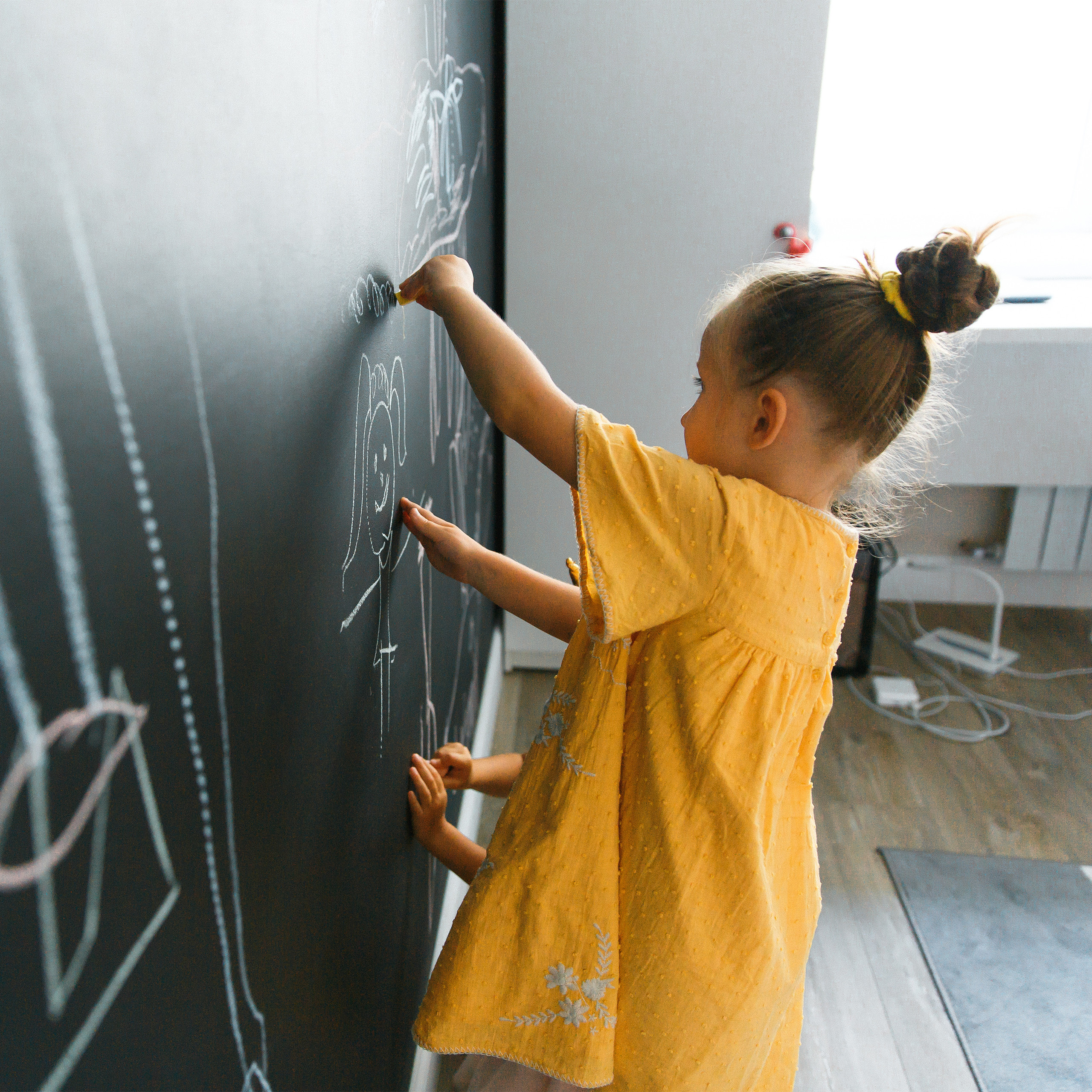 Tafelfolie selbstklebend, Kreidewand Tafelwand Kreidefolie Wandtafel
