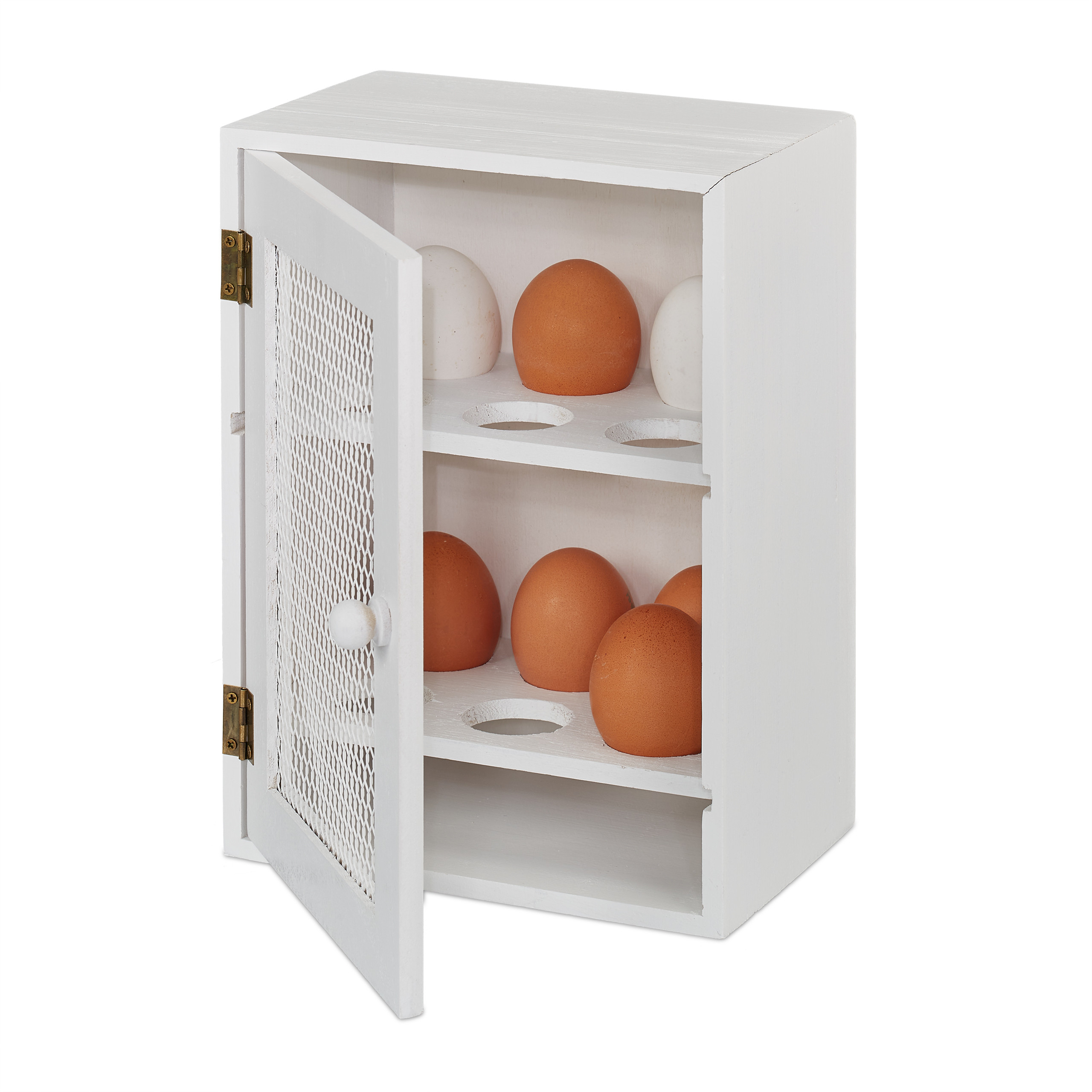 Eggs cabinet Wood Egg Stand Country House egg rack egg storage Egg