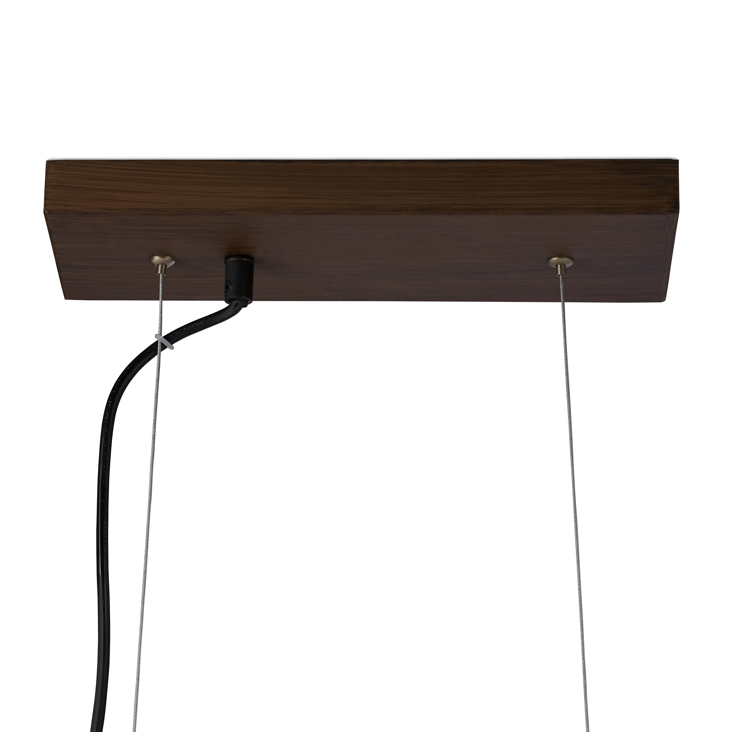 Pendelleuchte Holz Hängelampe Kronleuchter Pendellampe 5-flammig