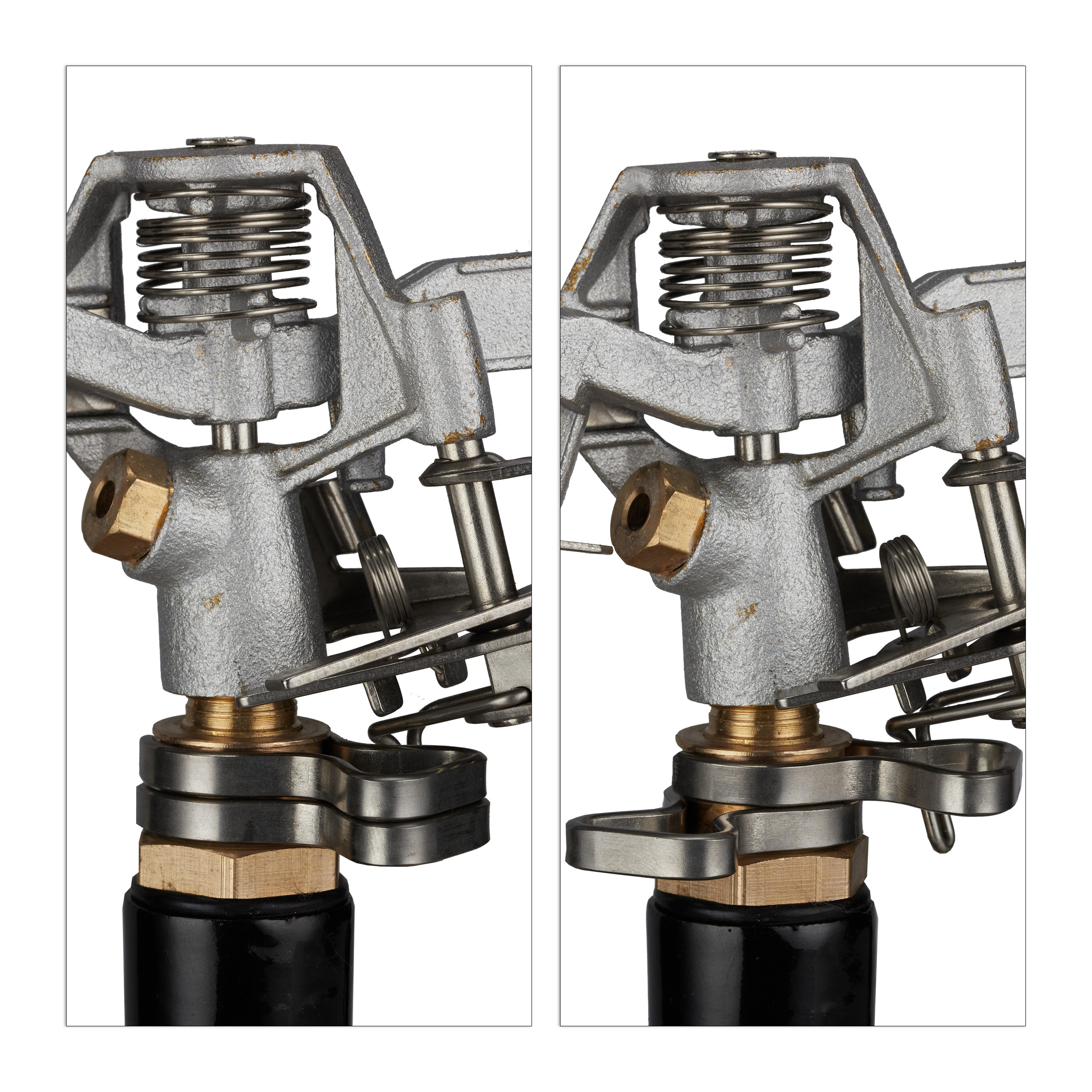 Impulsregner Metall, Kreisregner Garten, Rasensprenger, Sprinkler