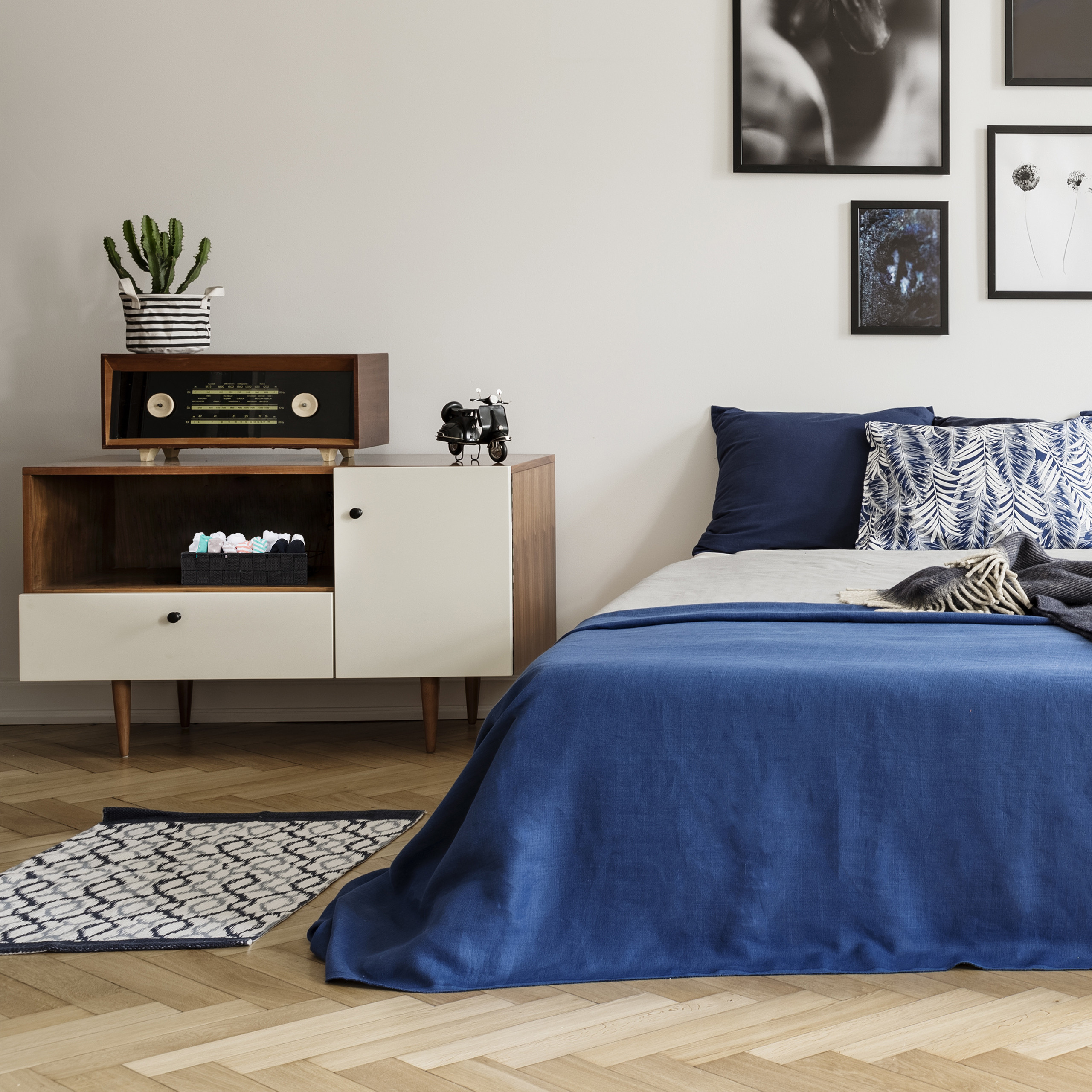 Aufbewahrungskorb mit Fächern Bad Organizer Badezimmerkorb