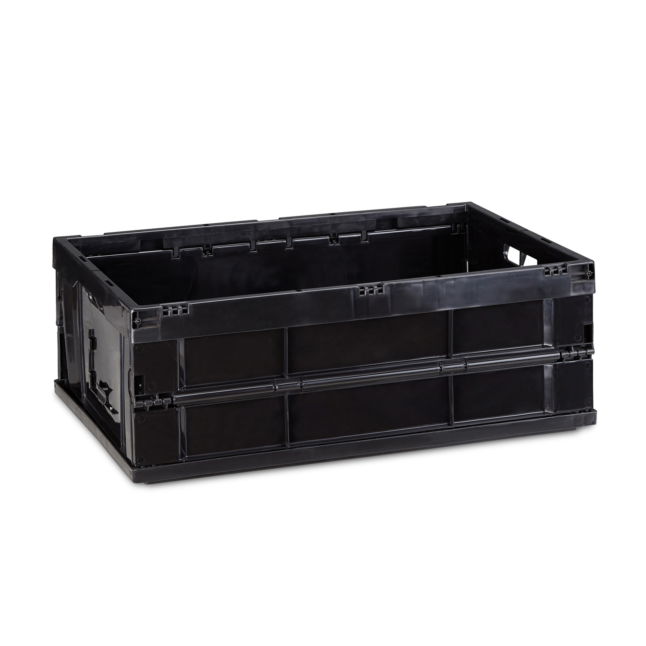 Caisse De Rangement Plastique Avec Couvercle — Lamichaure.Com