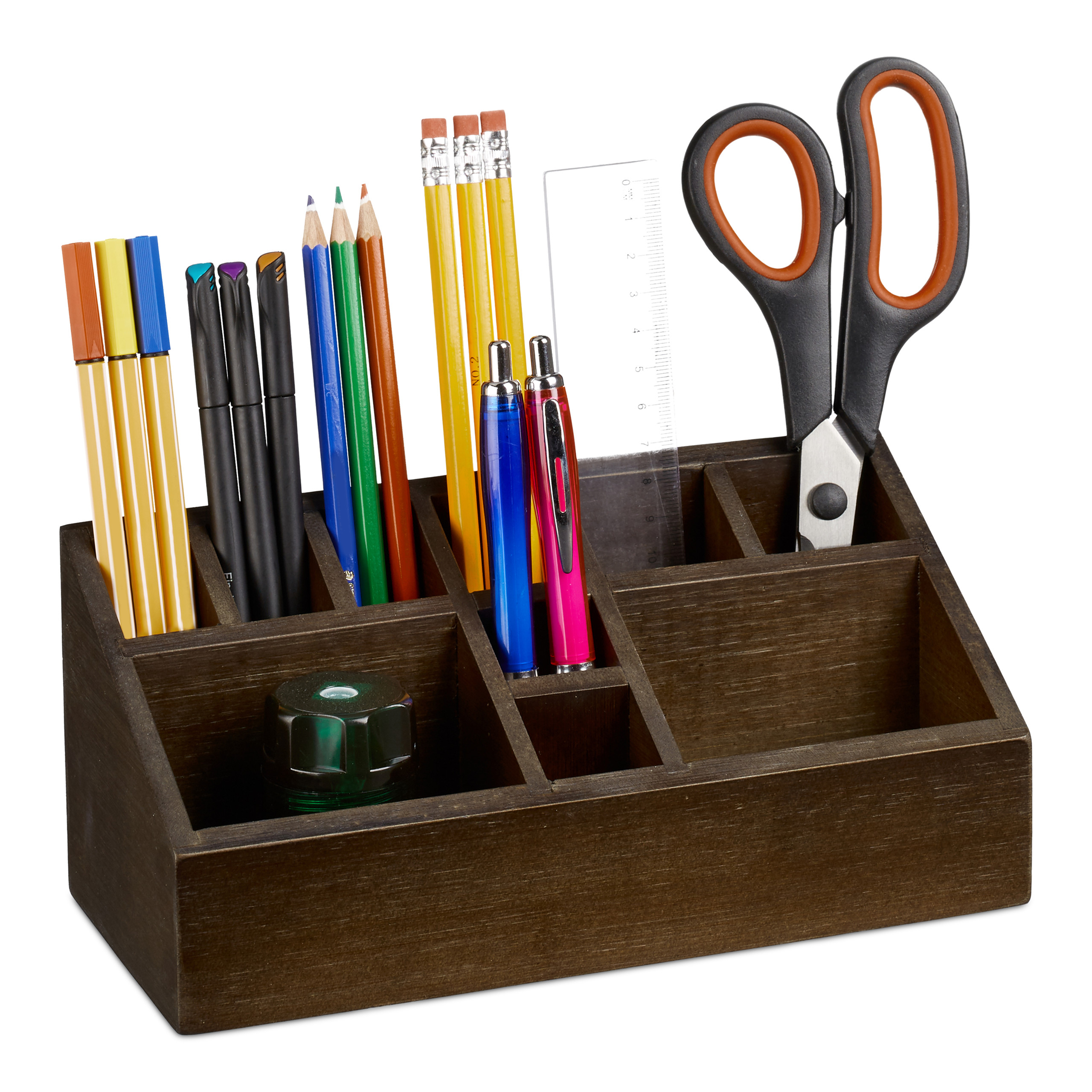 Schreibtischorganizer Büroorganizer Schreibtischbox Tischorganizer 6Ablagen Mesh
