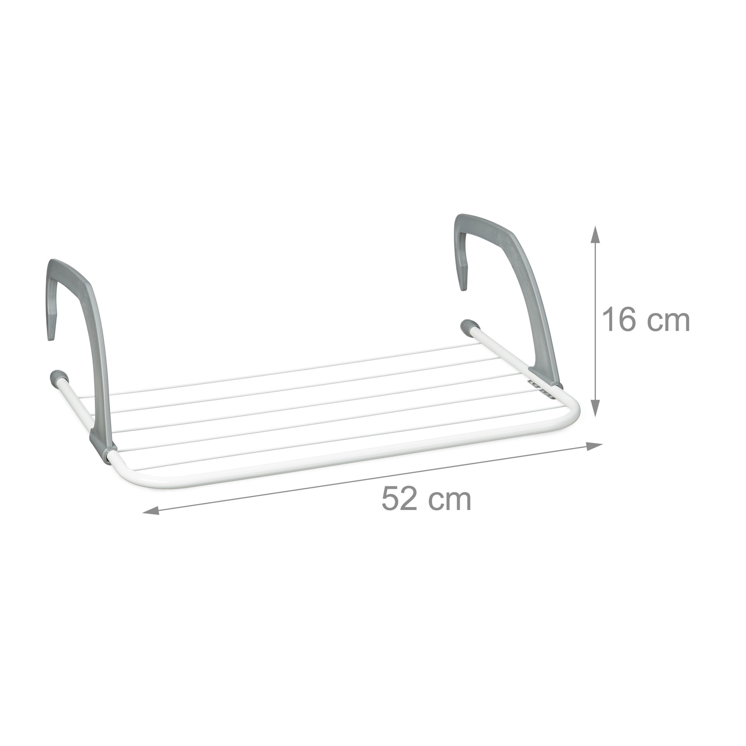 Hängetrockner Wäscheaufhänger für Heizkörper oder Balkon klein 3m