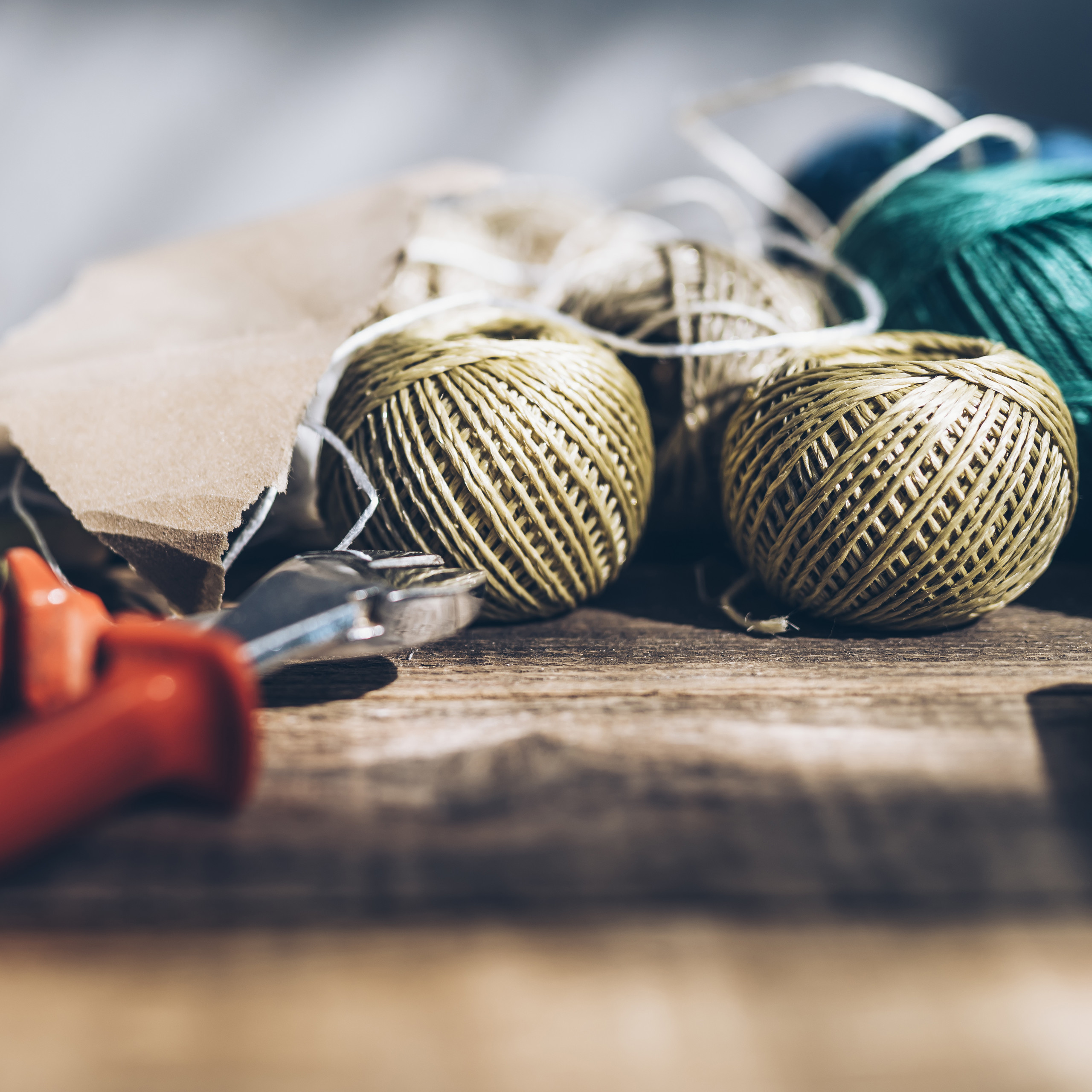 Set of 8 Jute Twine Balls, Jute Rope for Crafts, String Balls, 8 x 80 m