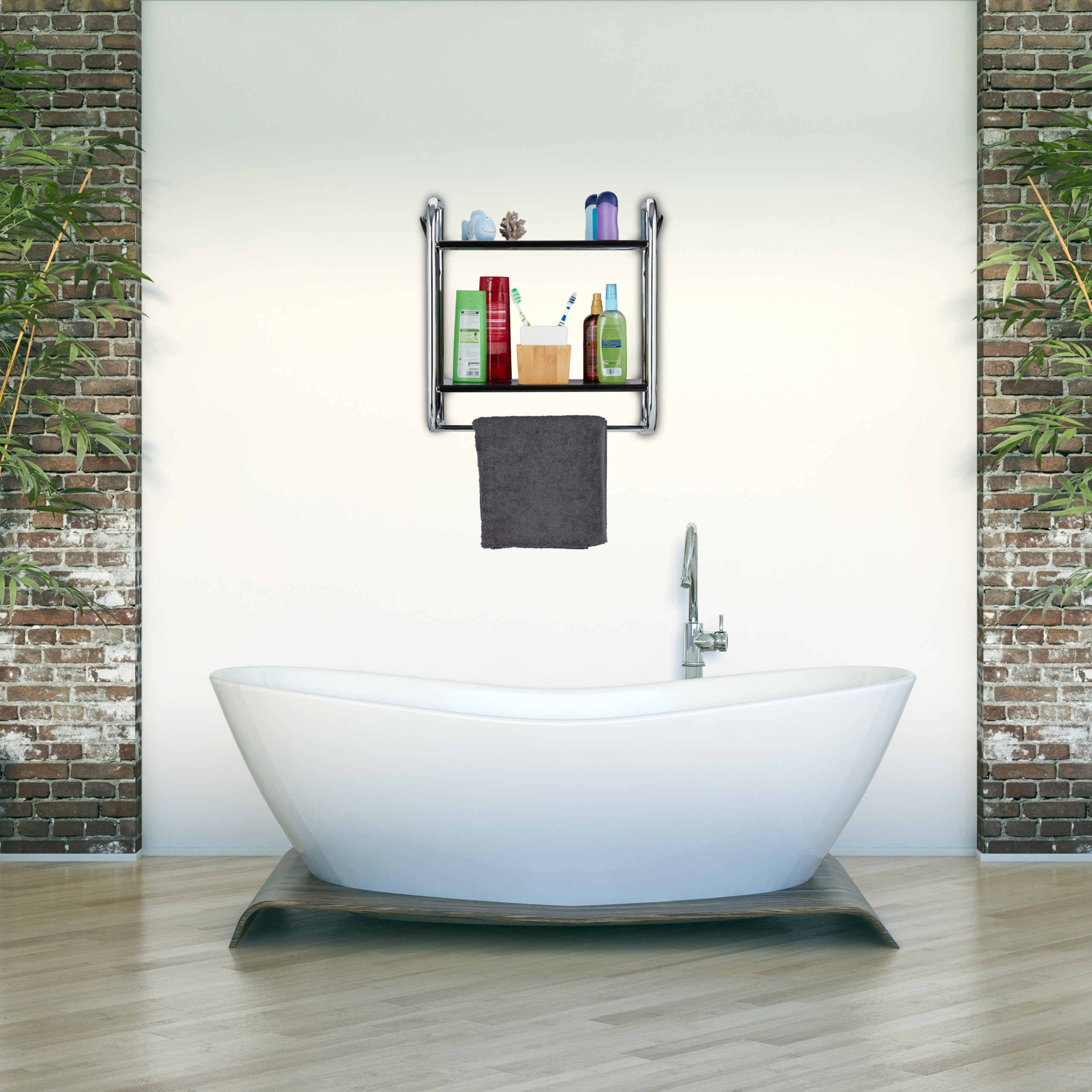 Metallregal Schwarz Badezimmer – Caseconrad.com