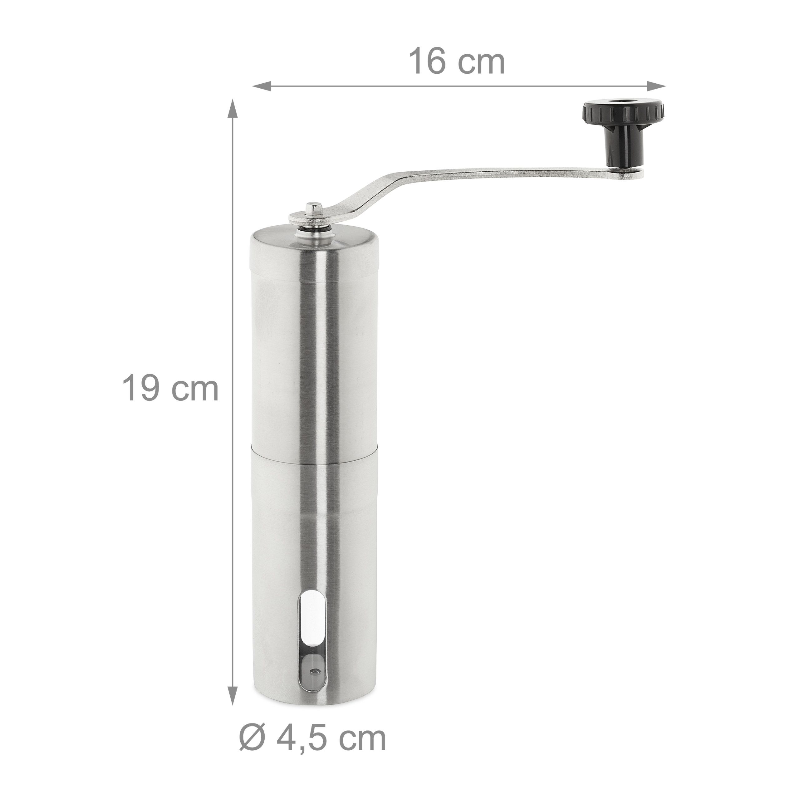 Manuelle Kaffeemühle Kegelmahlwerk Keramik Espressomühle Handmühle unterwegs