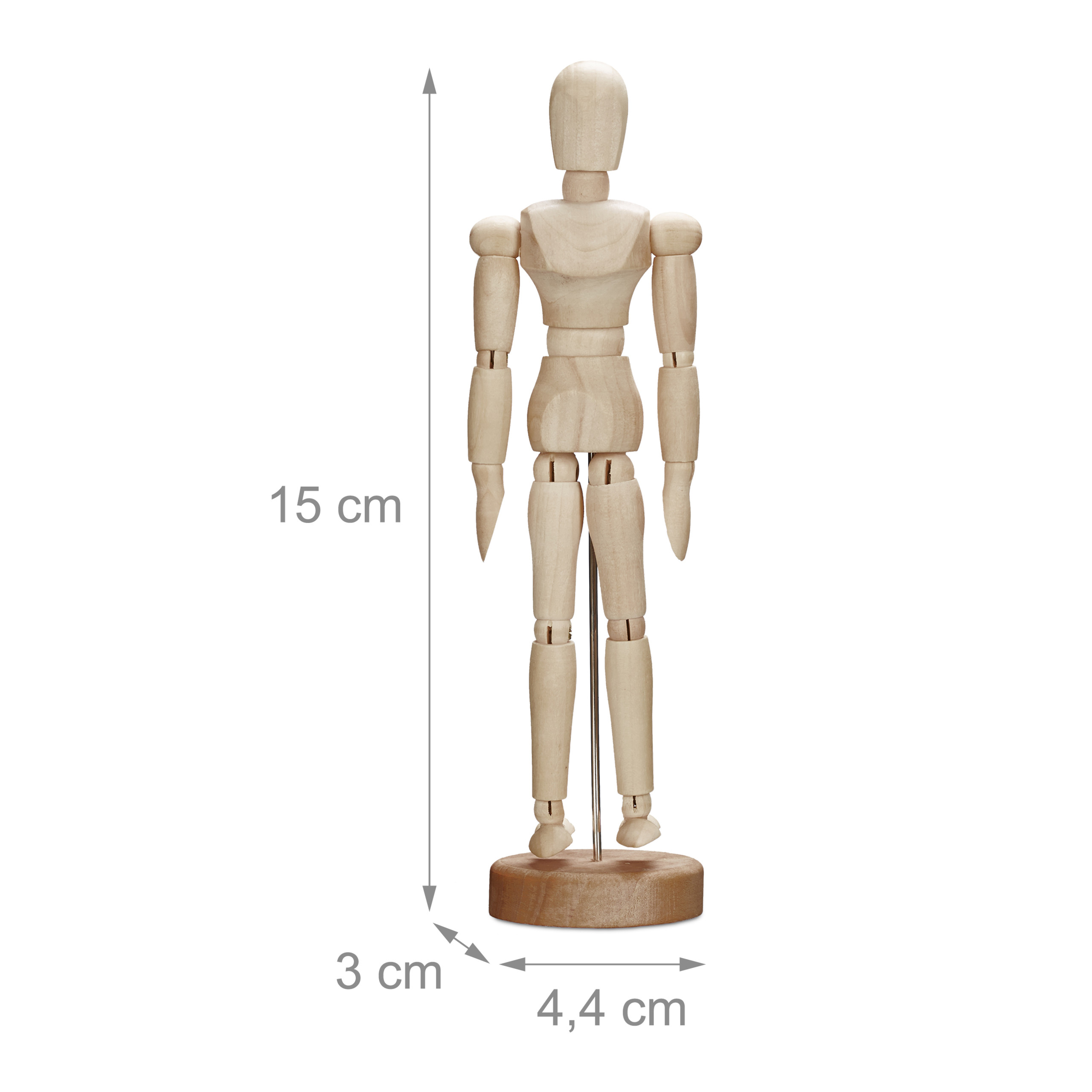 WOODEN MANNEQUIN ARTIST model wooden doll jointed doll £15.20 PicClick UK