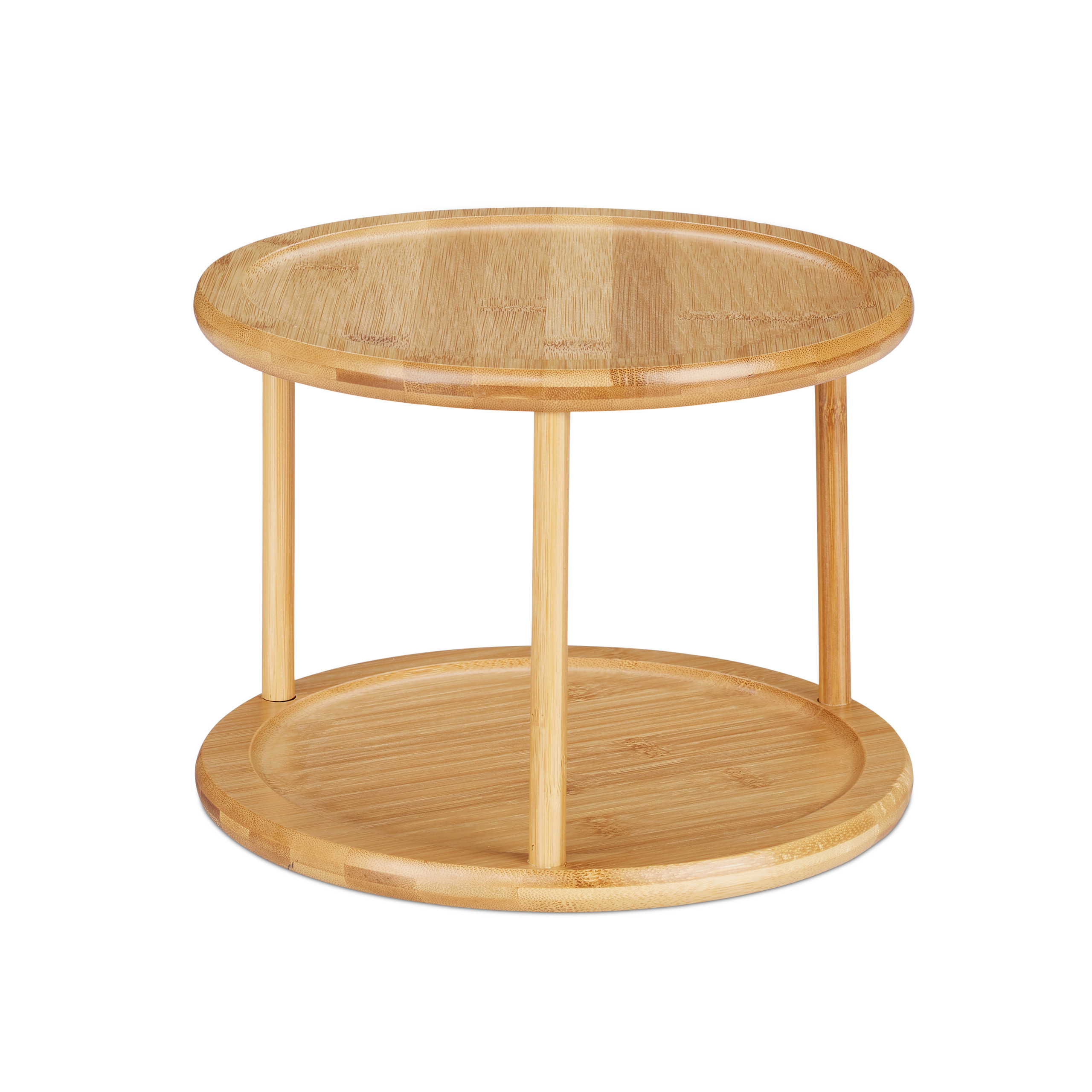 Drehregal Küche Gewürzkarussell Muffinständer Schrankrondell 2-stöckig