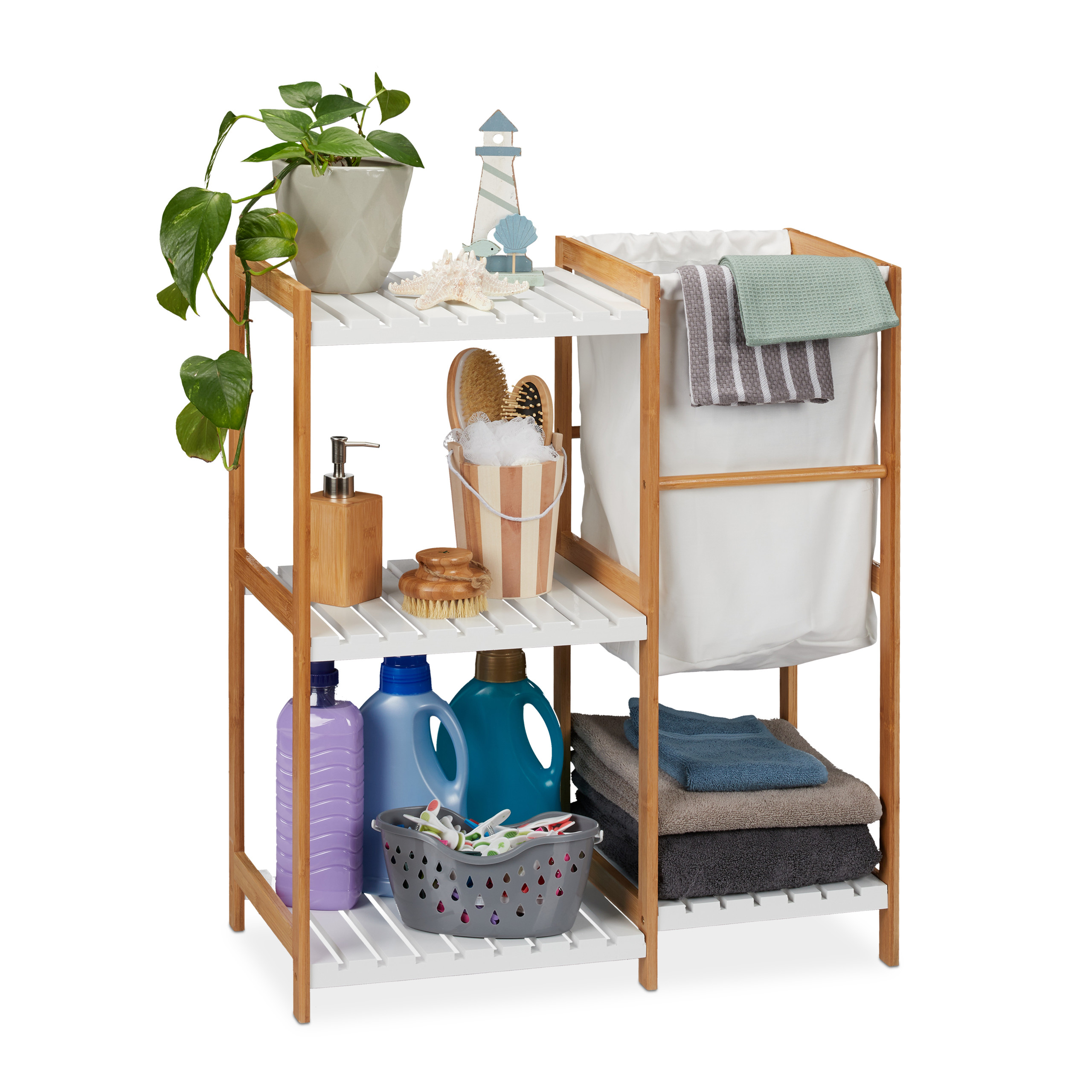 Badezimmerregal Holz Thekitchencurse
