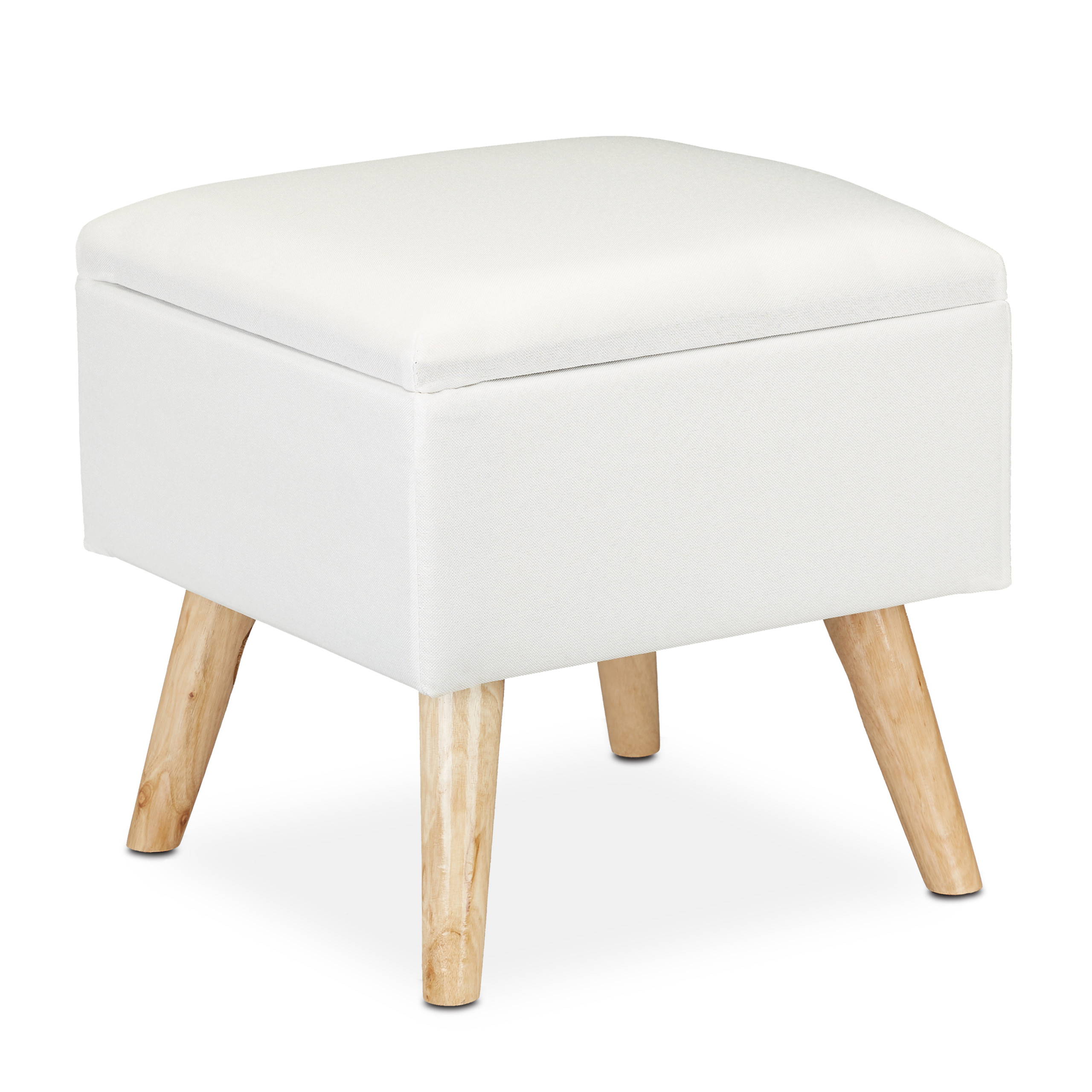 Taburete bajo, Taburete almacenaje, Baúl almacenamiento, Puff asiento