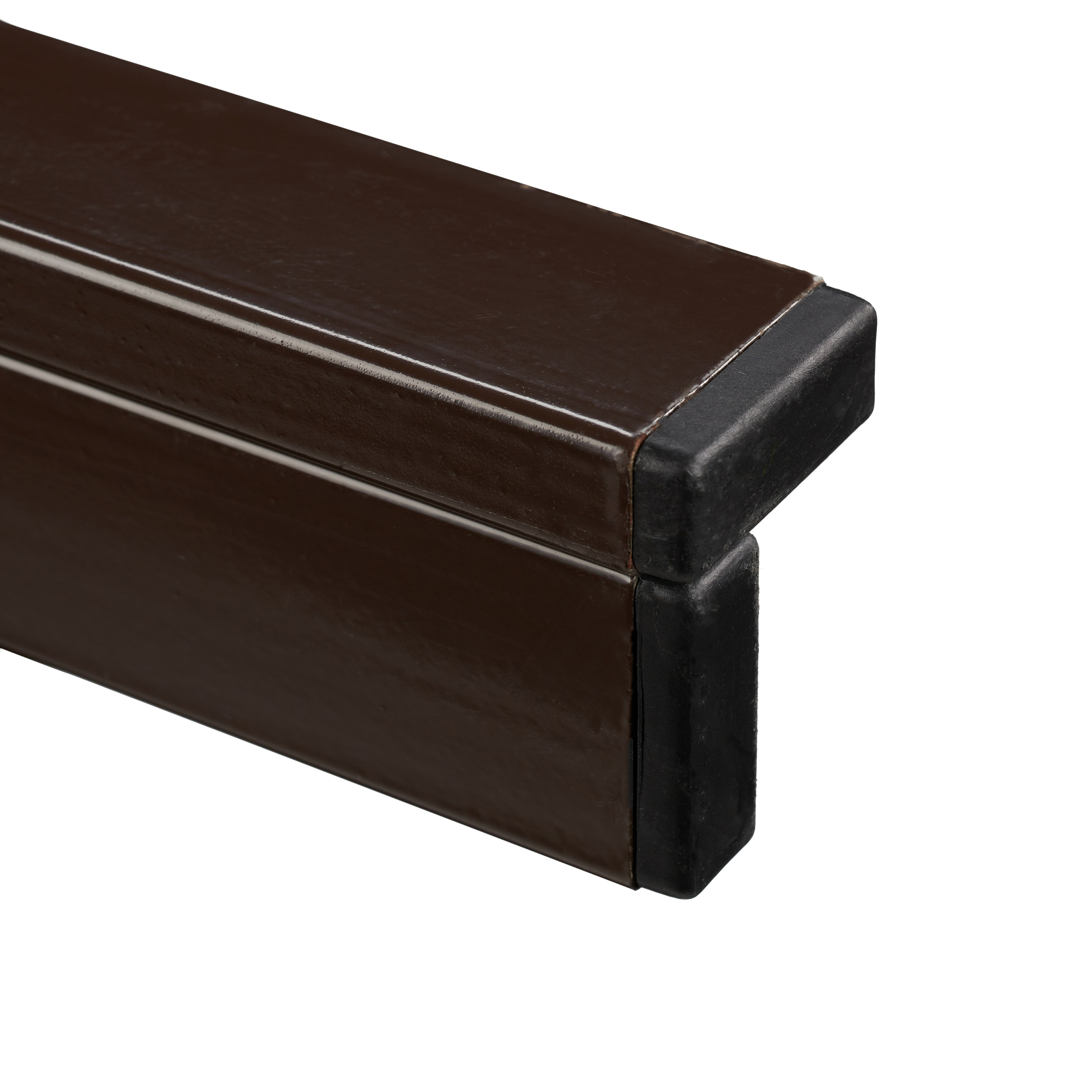 Gartentisch braun Balkontisch Holzoptik Outdoor Tisch rechteckig