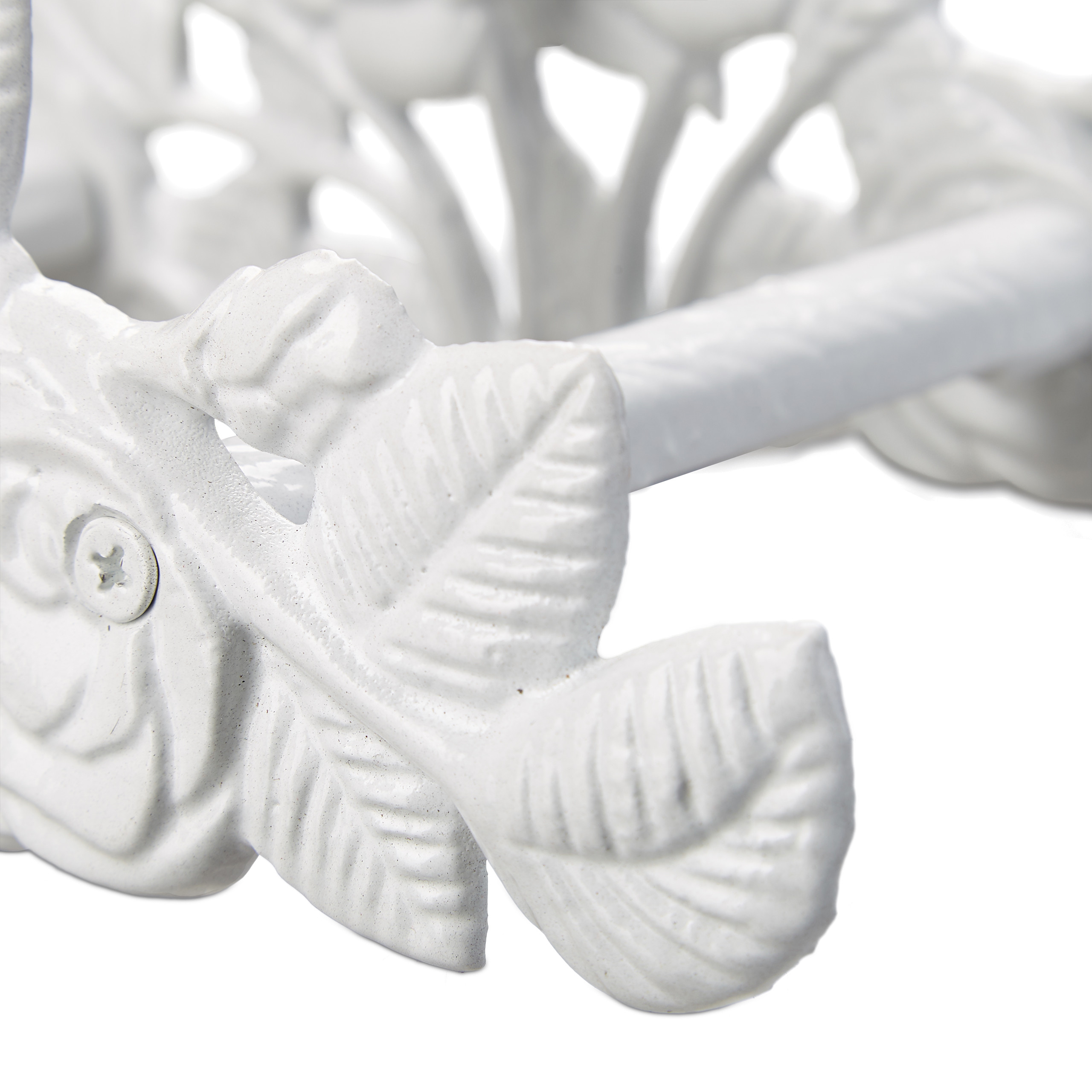 Schlauchhalter Wandhalterung antik Gusseisen Rosen Motiv Wasserschlauchhalterung