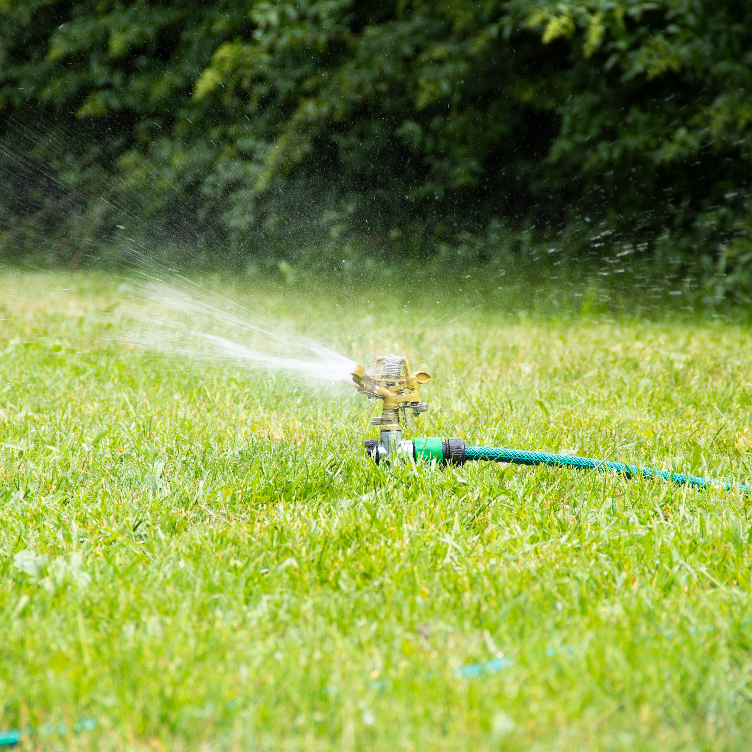 Impulsregner Kreisregner, Rasensprenger, Sprinkler, Gartenbewässerung