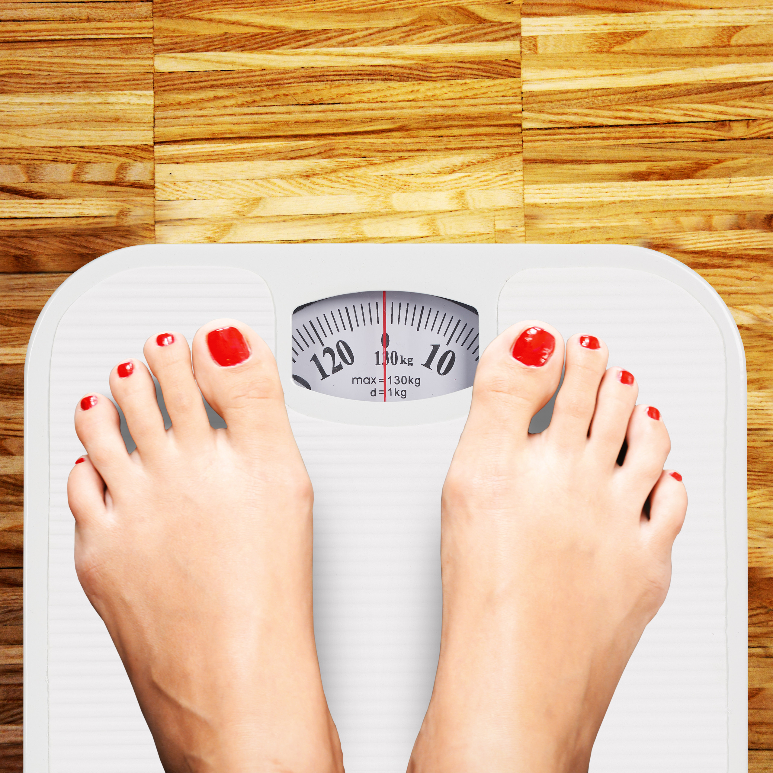 Analoge Personenwaage Körperwaage 130 kg Waage analog