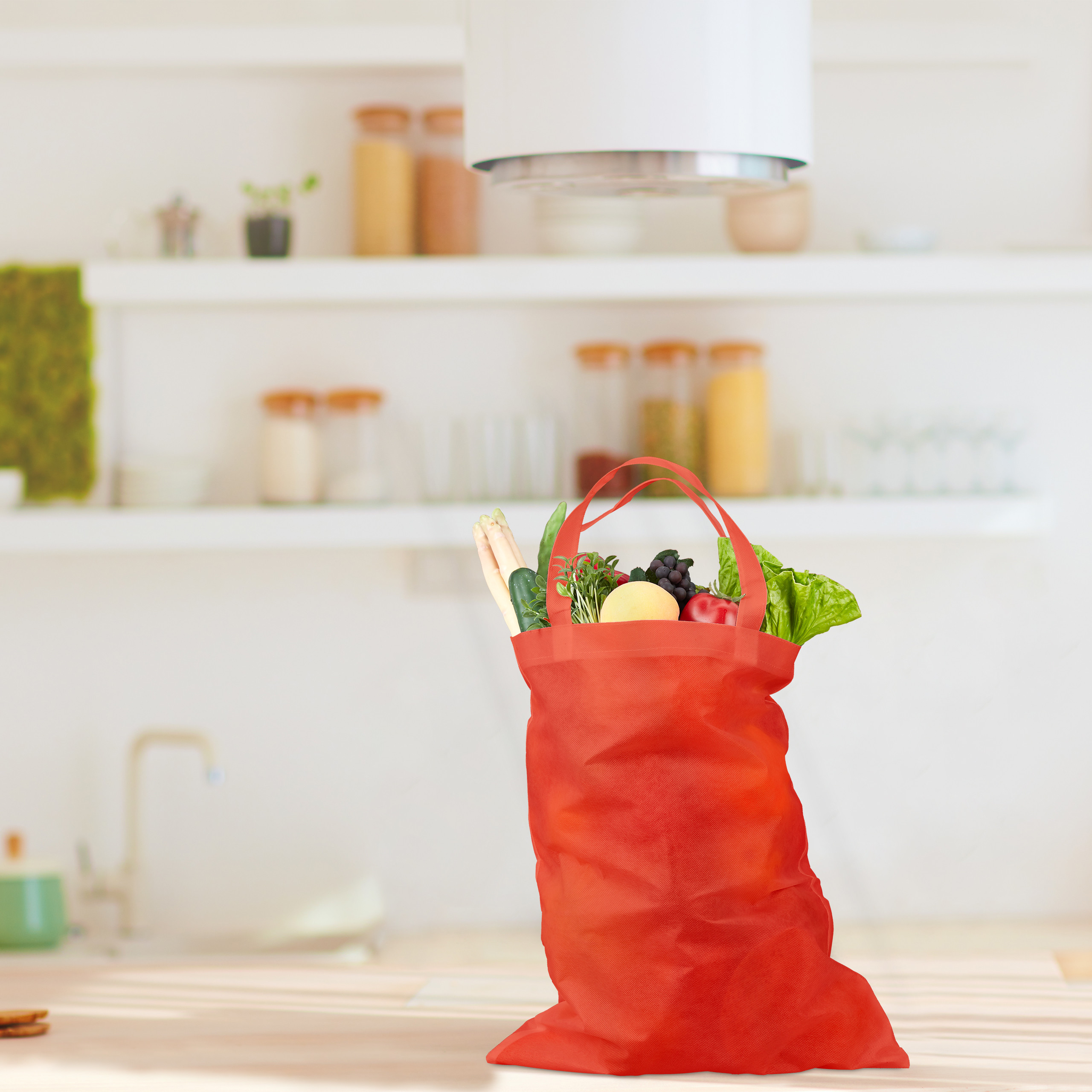 Stoffbeutel 10er Set Einkaufsbeutel Stofftasche Umhängebeutel unifarben