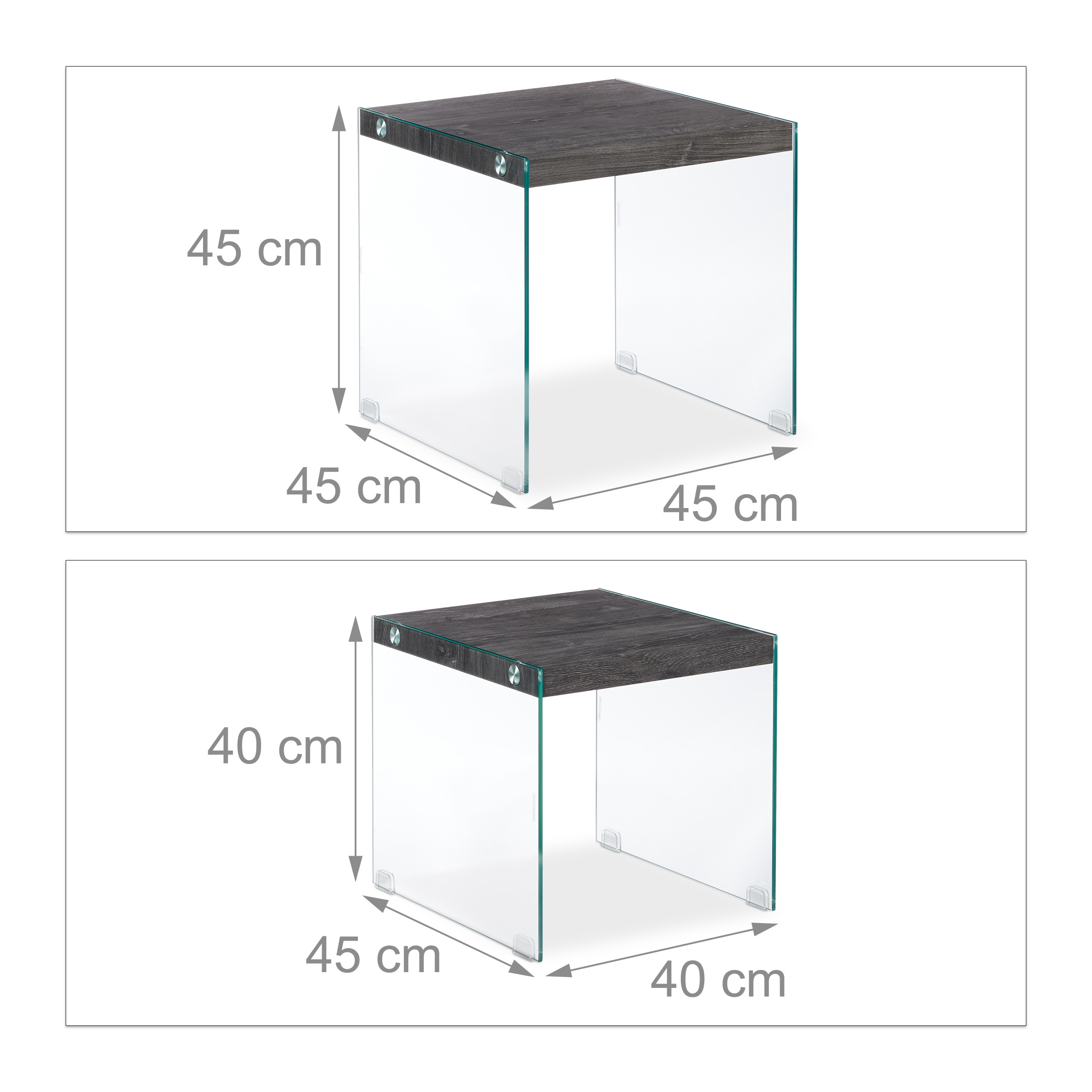 Satztische 2er Set Couchtisch Beistelltisch Wohnzimmertisch