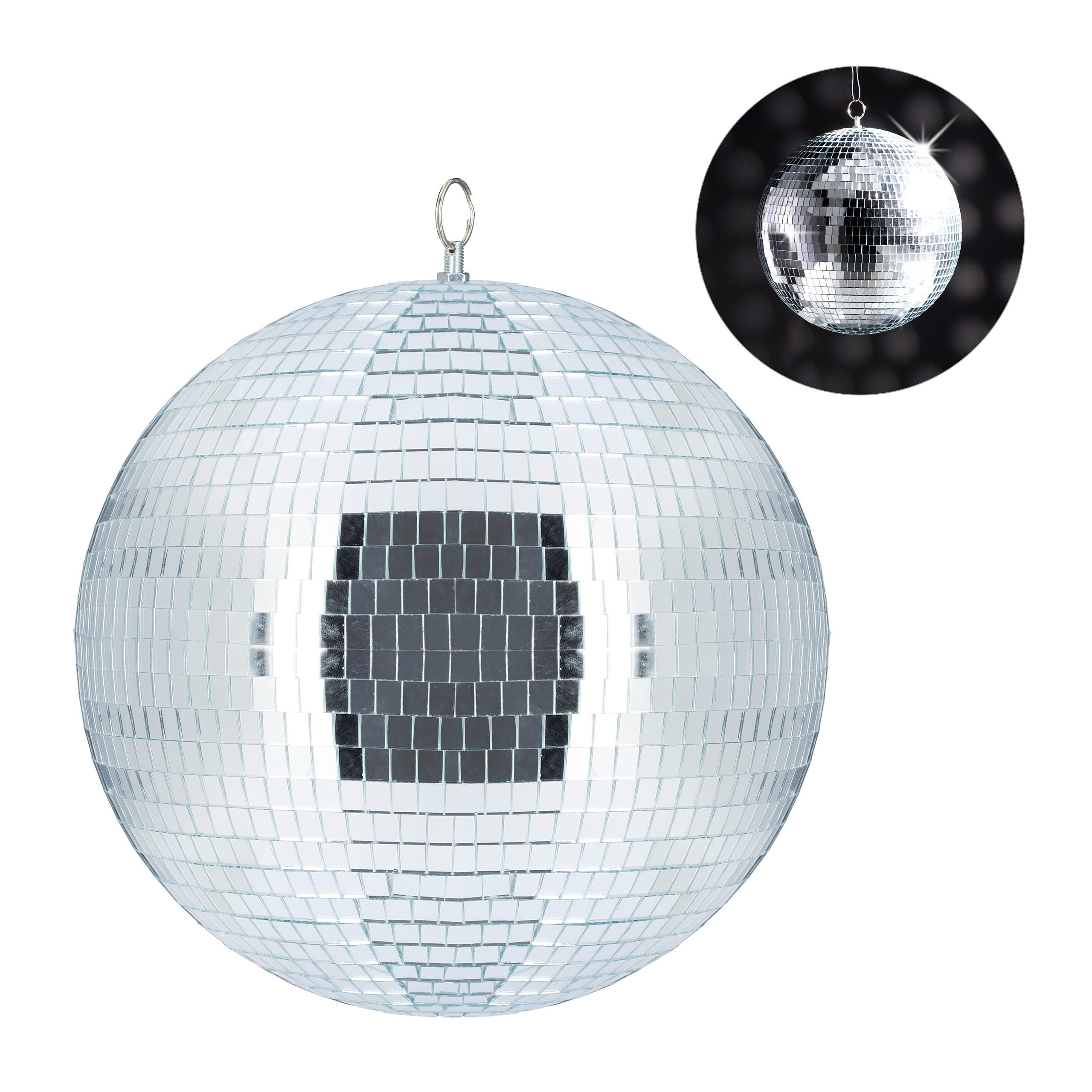 Spiegelkugel-Motor 40cm Mirror-Ball Fotostudio Deko-Drehmotor Diskokugel-Motor