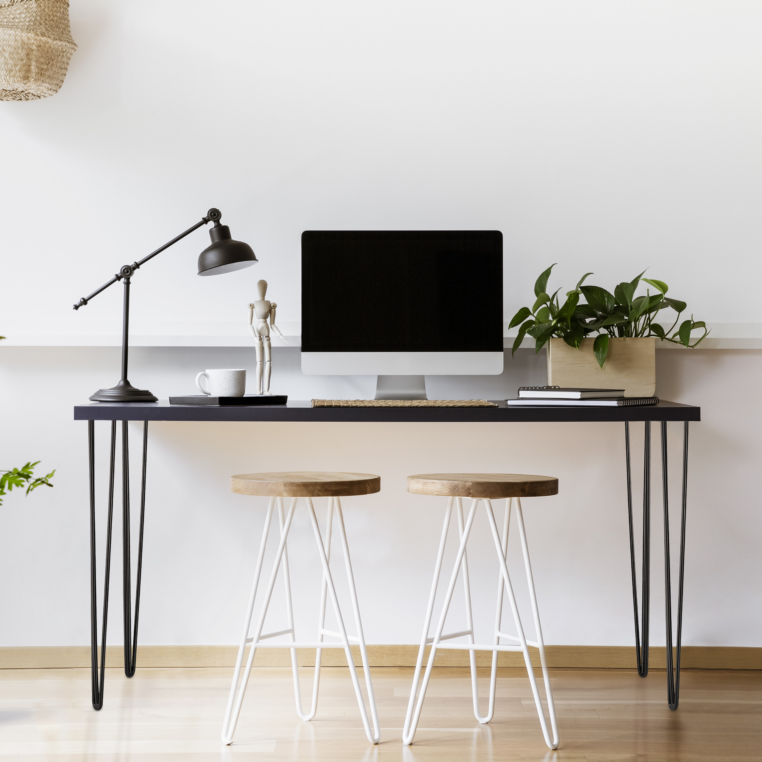 Hairpin Legs Haarnadel Tischbein 4er Set Haarnadelbeine Tischfüße