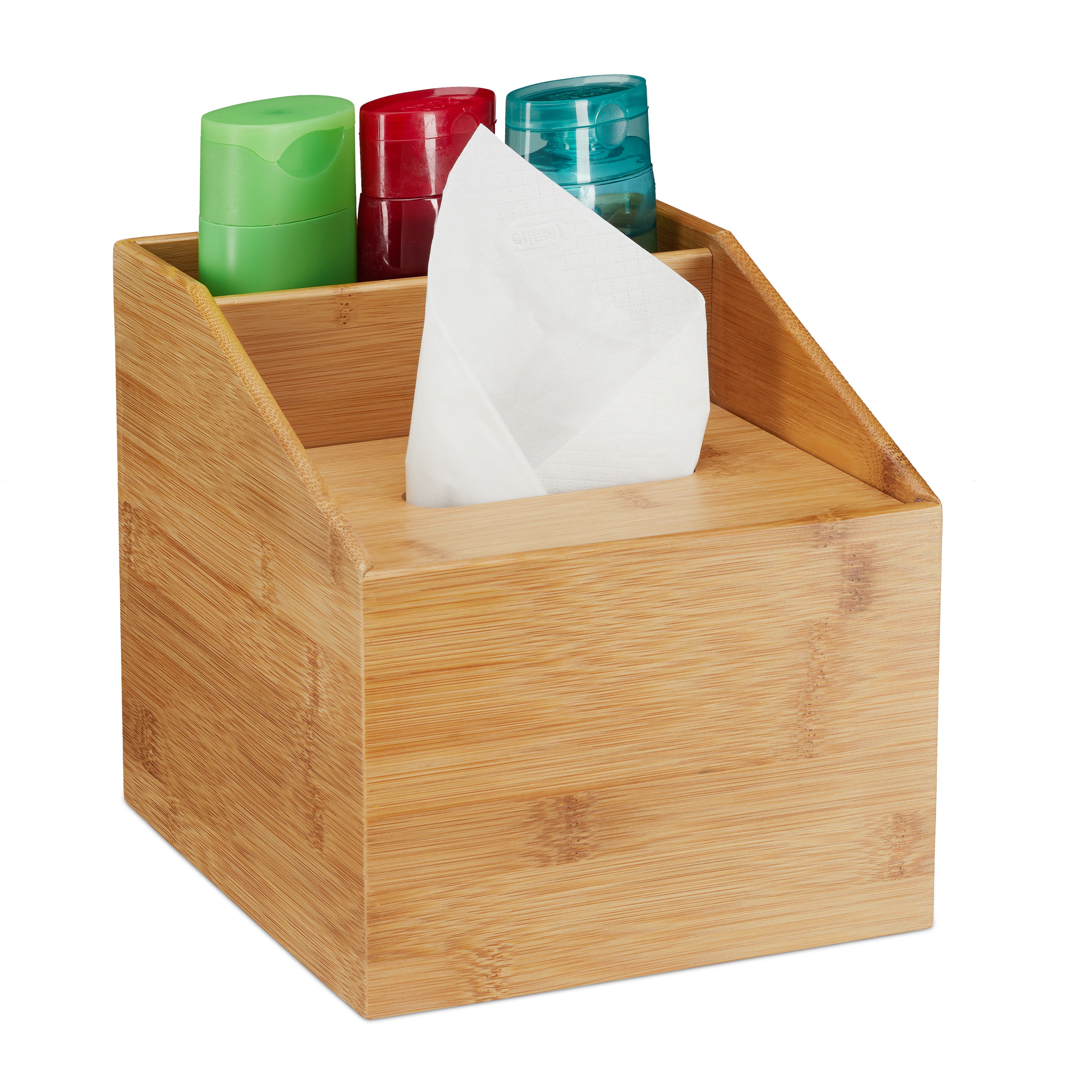Schreibtisch Organizer Taschentuchbox Desktop Kosmetiktücherbox aus
