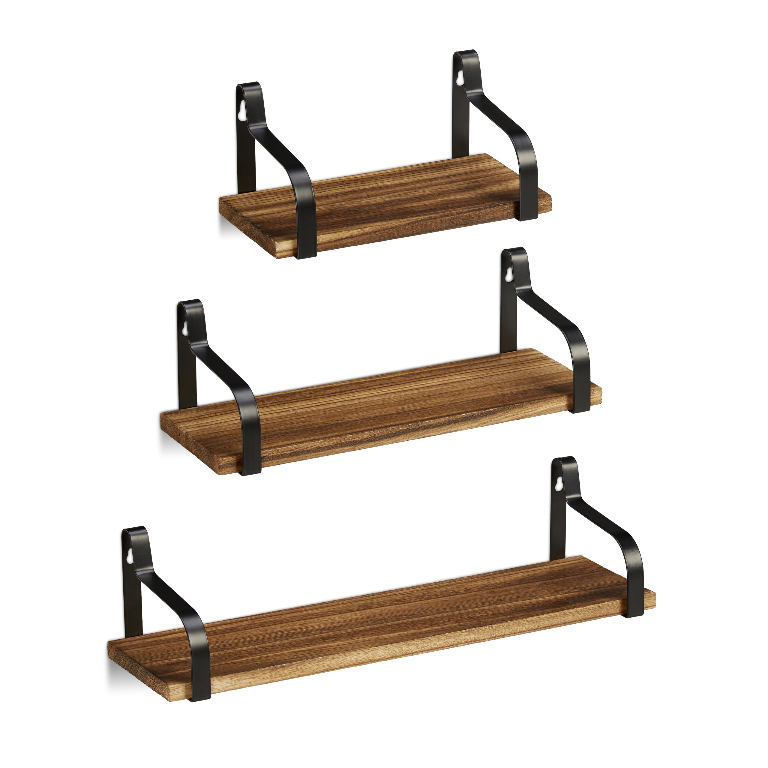 Murale Bois 3er Set Wandboard Etagere Brett Flottant Etagere Murale Bois 3er Set Wandboard Etagere Brett Flottant Etagere