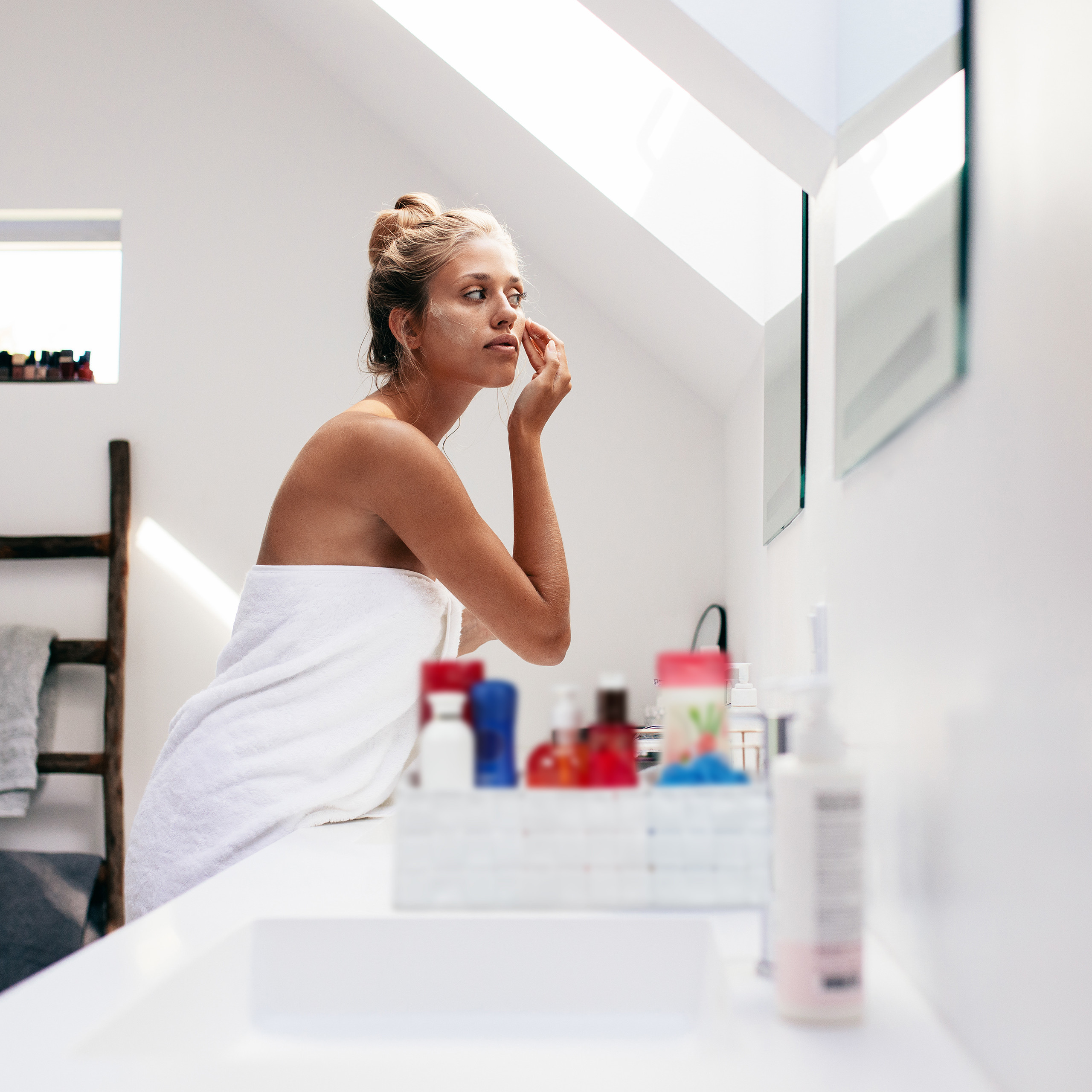 Aufbewahrungskorb Aufbewahrungsbox Bad Organizer Kosmetik Korb Körbchen