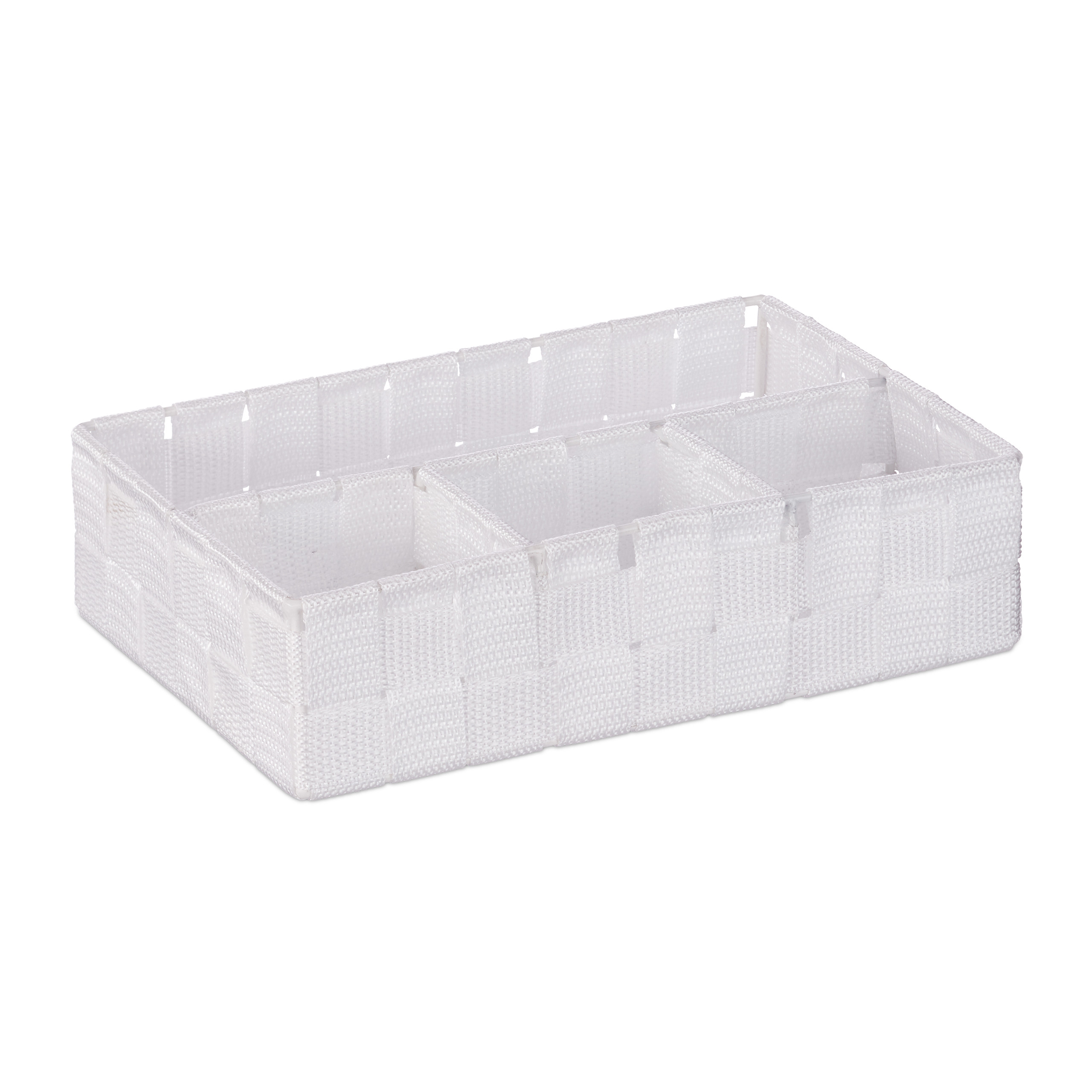 Aufbewahrungskorb mit Fächern Bad Organizer Badezimmerkorb