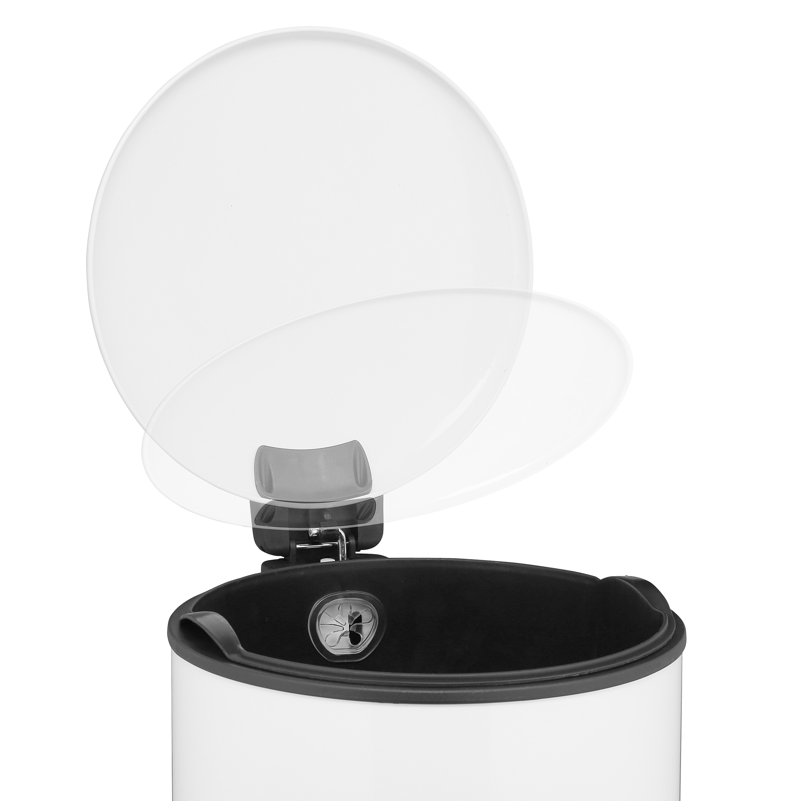 SUSTANIA Papierkorb 2er Set Schwarz - Metall Draht Mülleimer 20L Für Büro & Zuhause