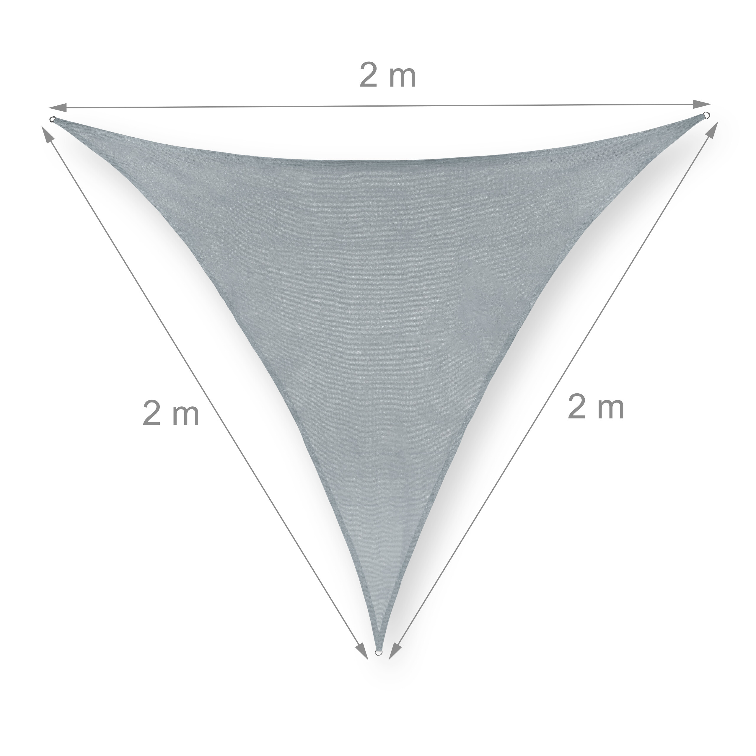 Toldo vela triangular Parasol HDPE Sombreo cóncavo Sombraje lona para jardín - Imagen 79 de 96