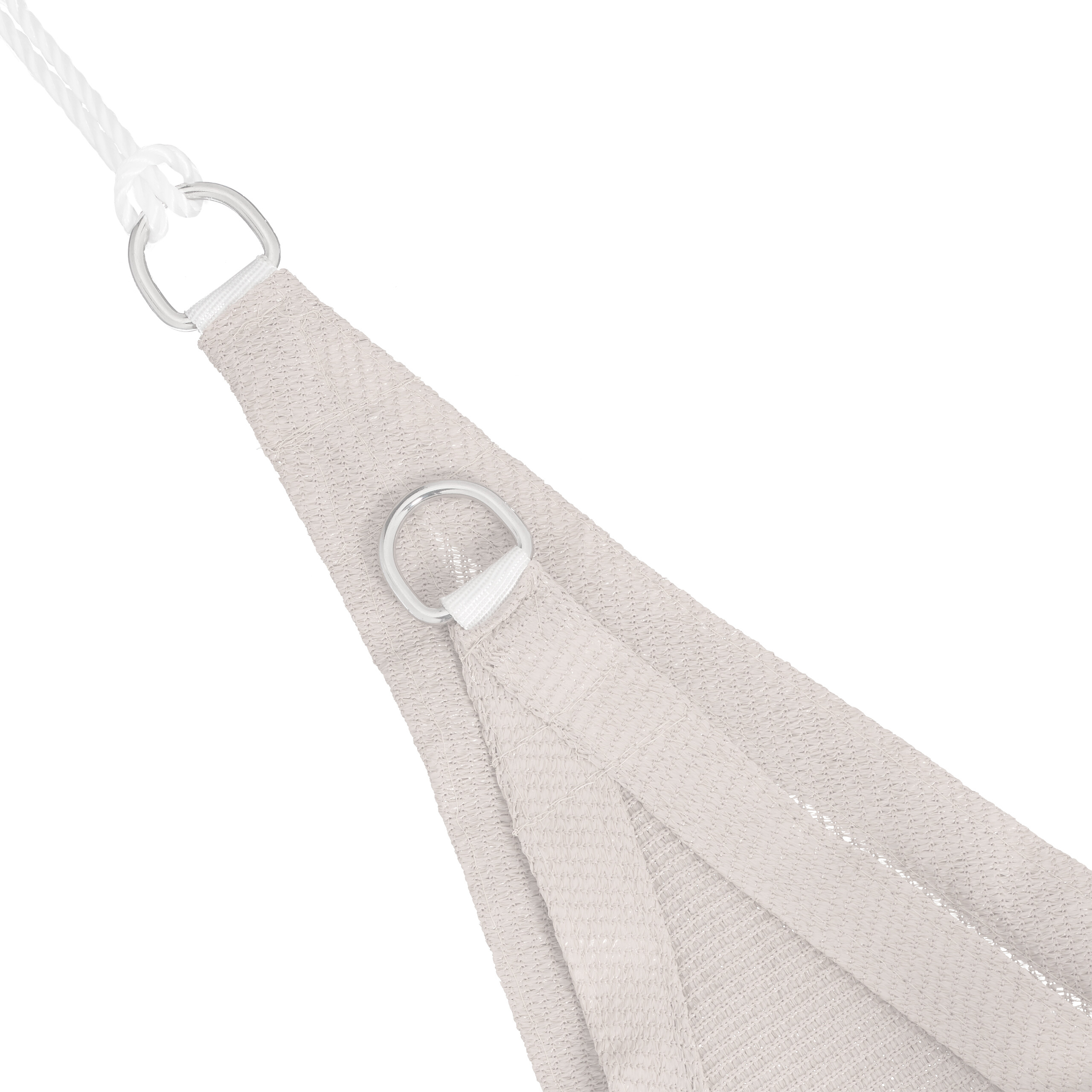 Toldo vela triangular Parasol HDPE Sombreo cóncavo Sombraje lona para jardín - Imagen 18 de 96