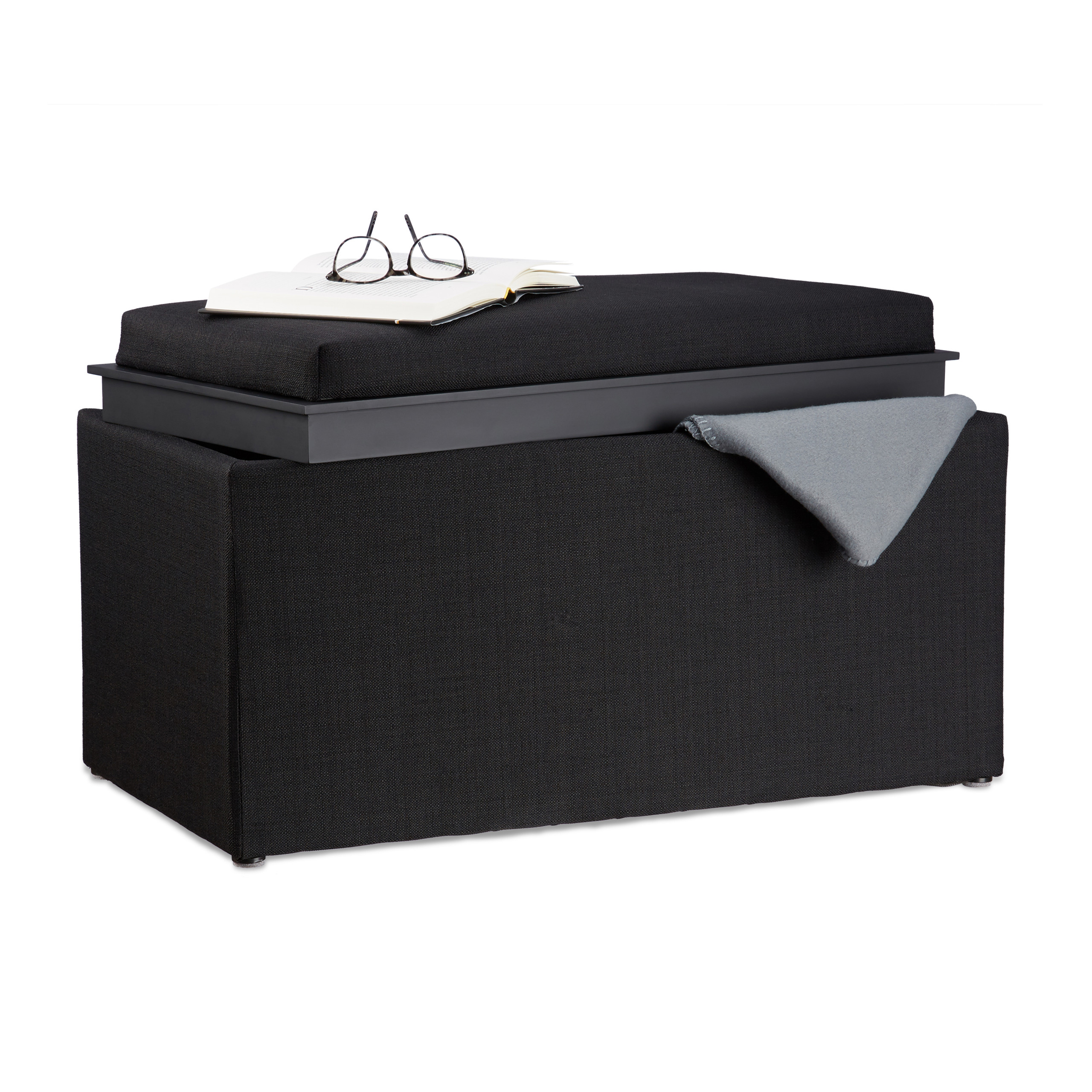 SITTING ALONE WITH Storage Shoe Chest Seat Stool Storage Box Seat