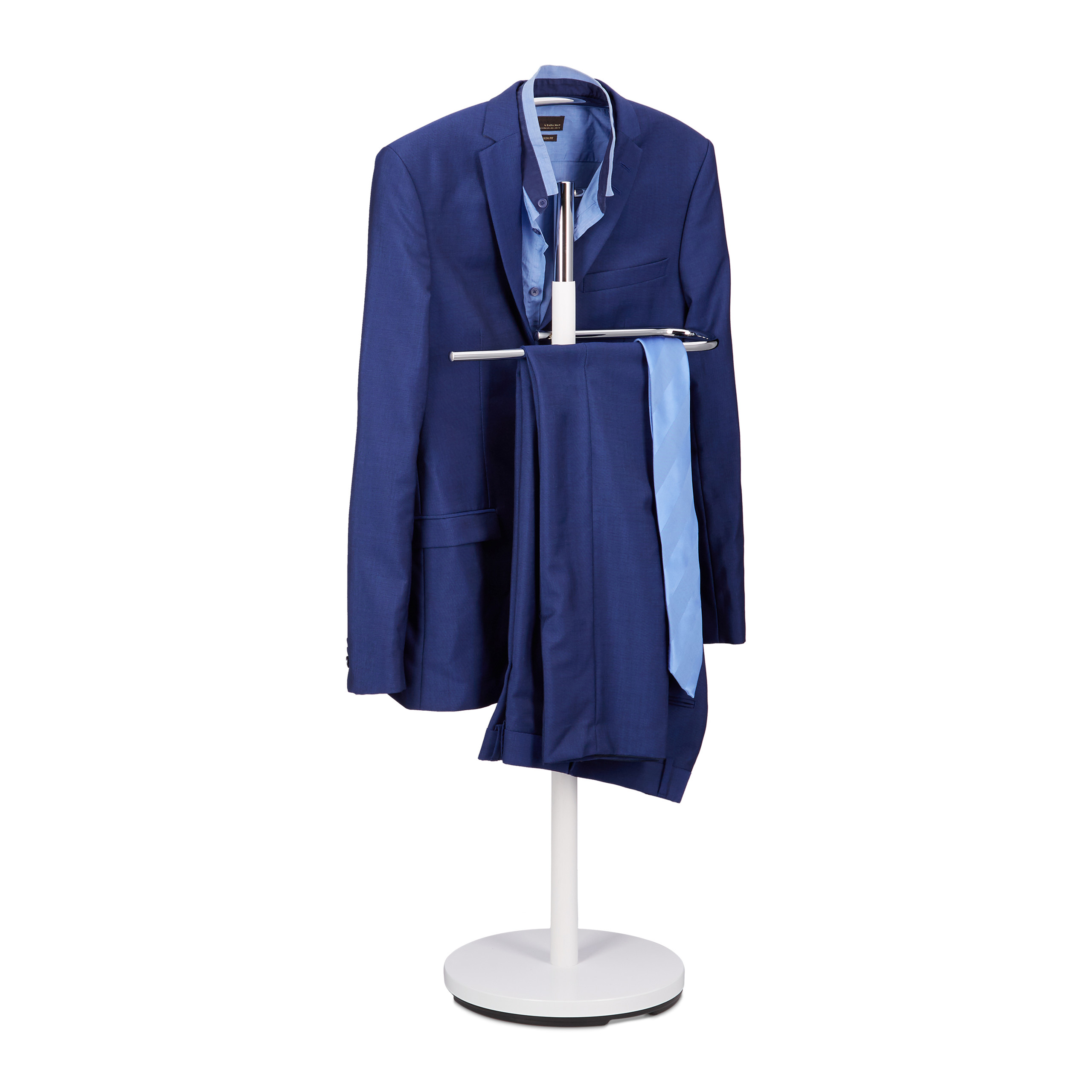 MEN'S VALET WOODEN Clothes Stand DUMB VALET Coat Butler Clothes Valet £