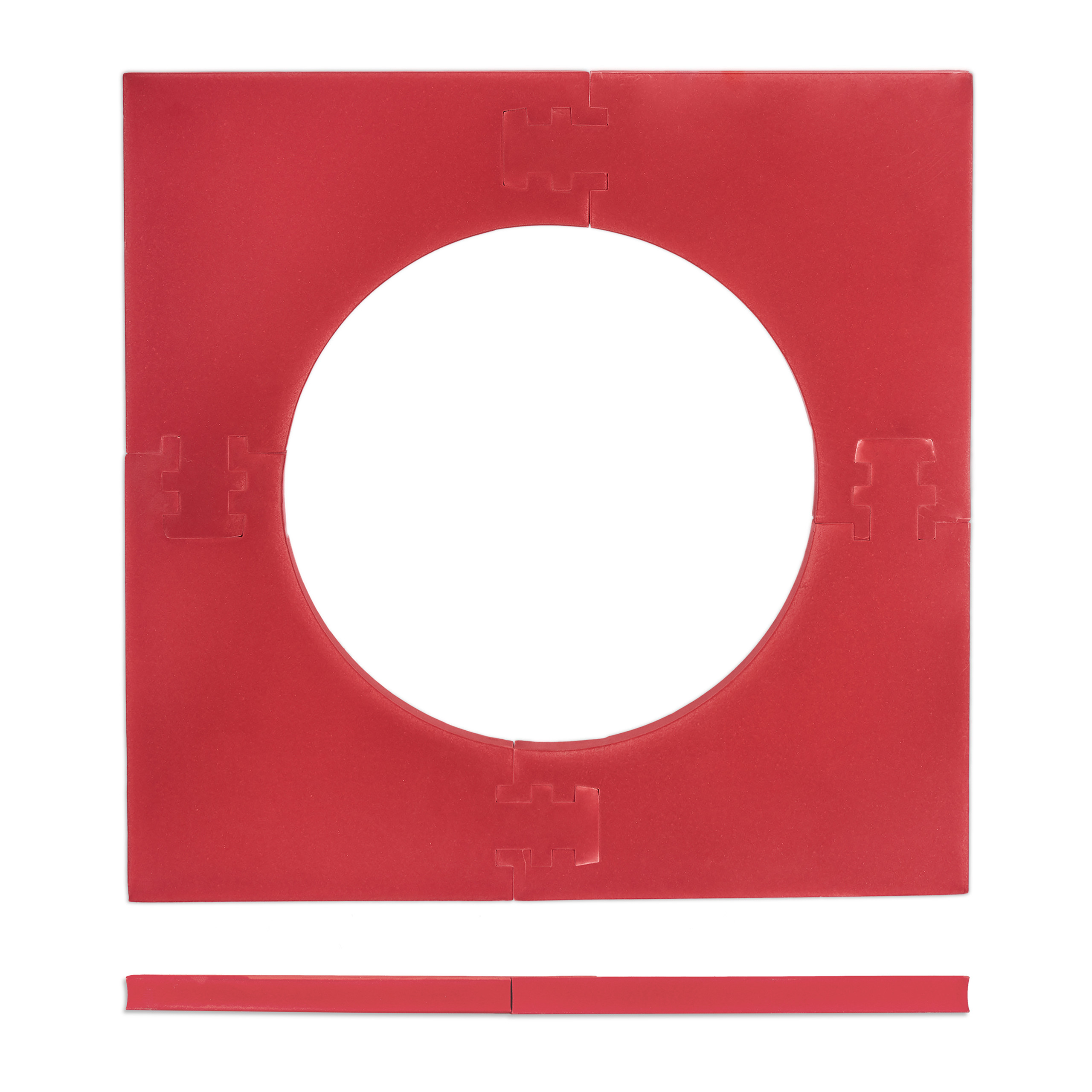 Dartscheibe Schutzring 5-Segment - Wandschutz Aus EVA Schaum 44x13x2,5cm