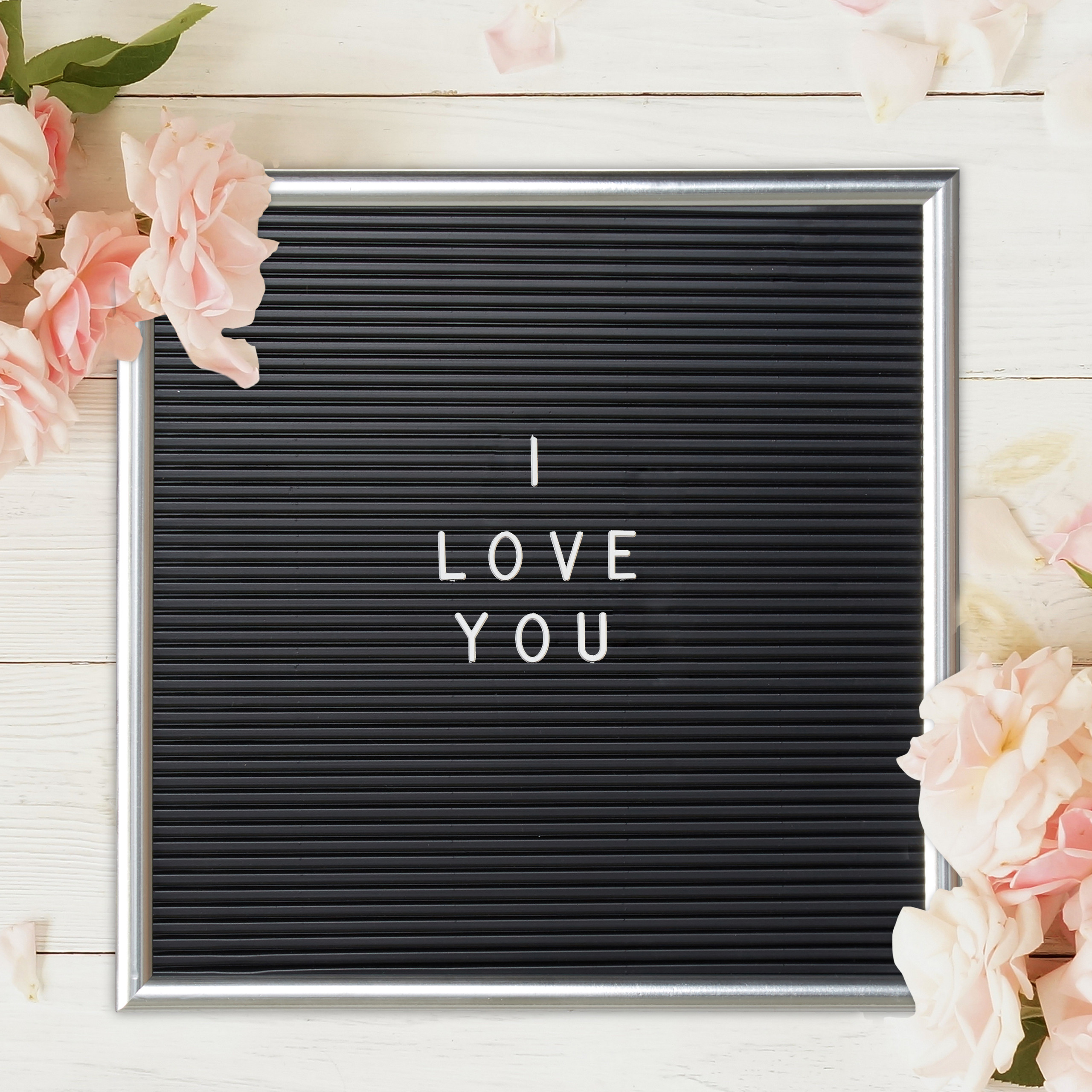 LETTER BOARD 30X30 Socket Plate Letters Plaque Decorative Letters Board