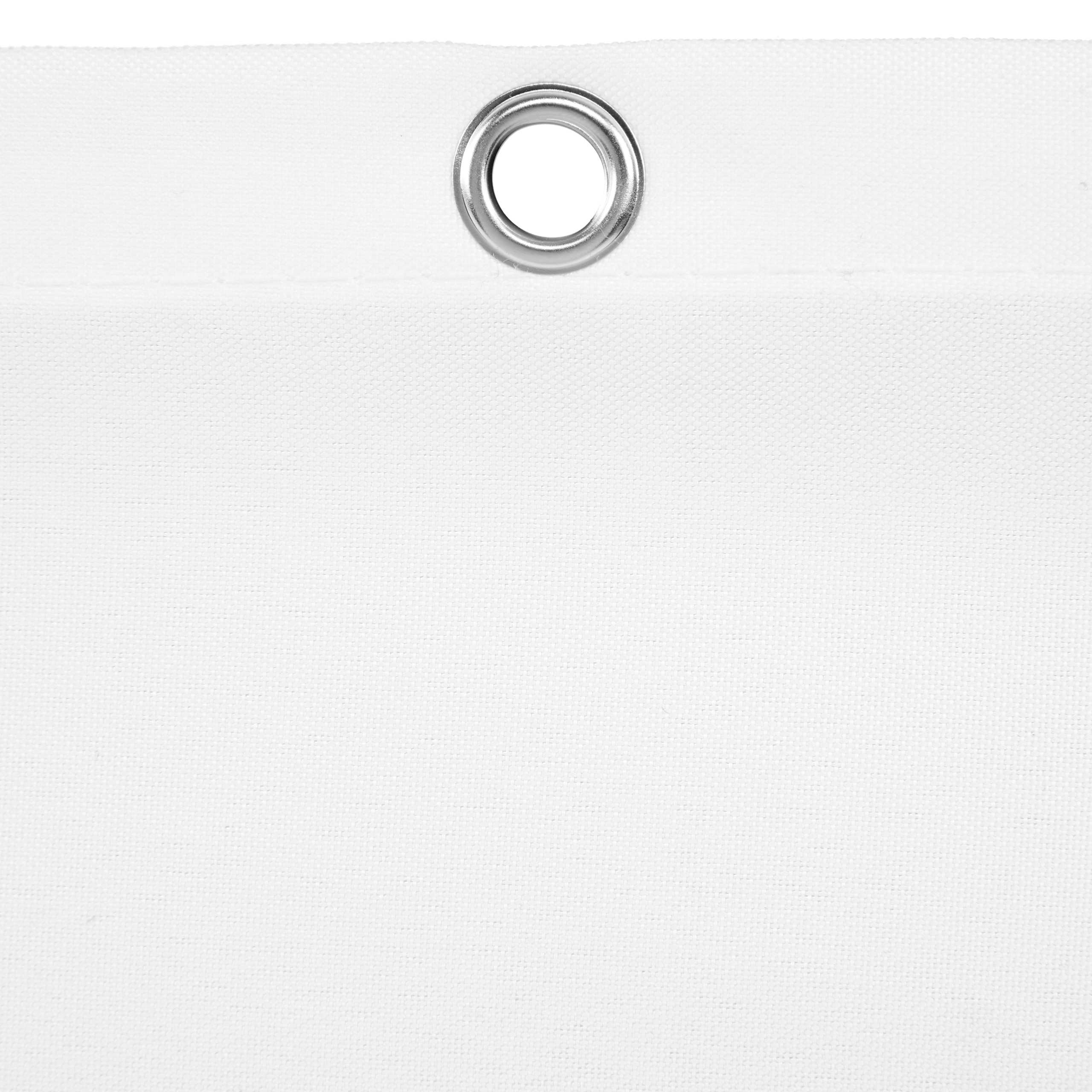 Sonnensegel Terrassendach Stoff Balkonsegel Segeltuch weiß quadratisch